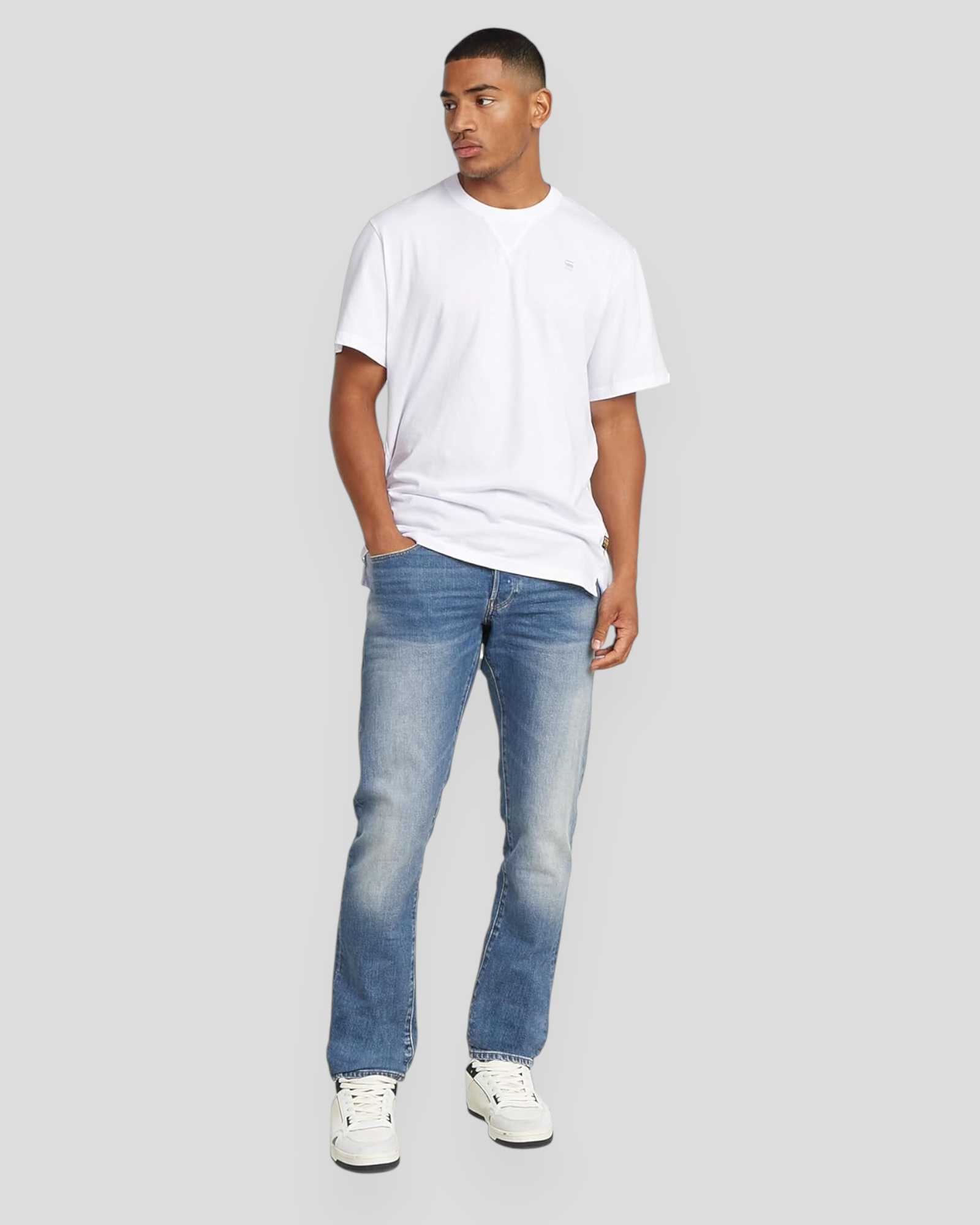 3301 Regular Tapered Jeans - Vintage Azure