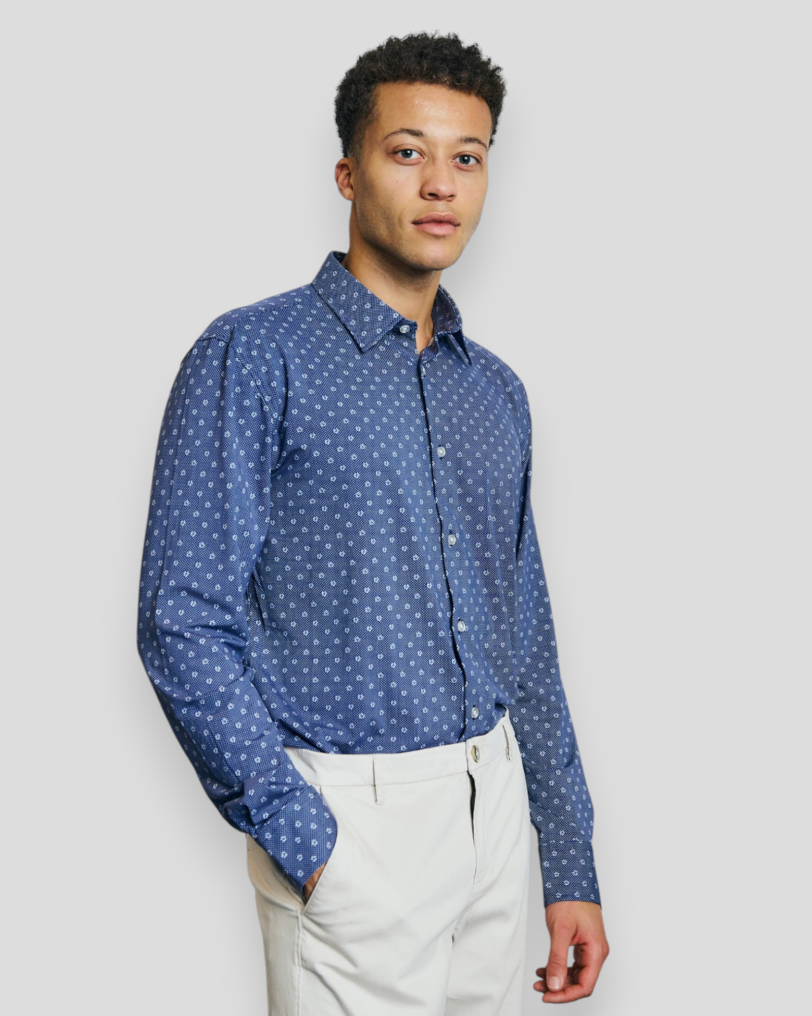 Grenier Performance Fit Shirt - Dark Blue