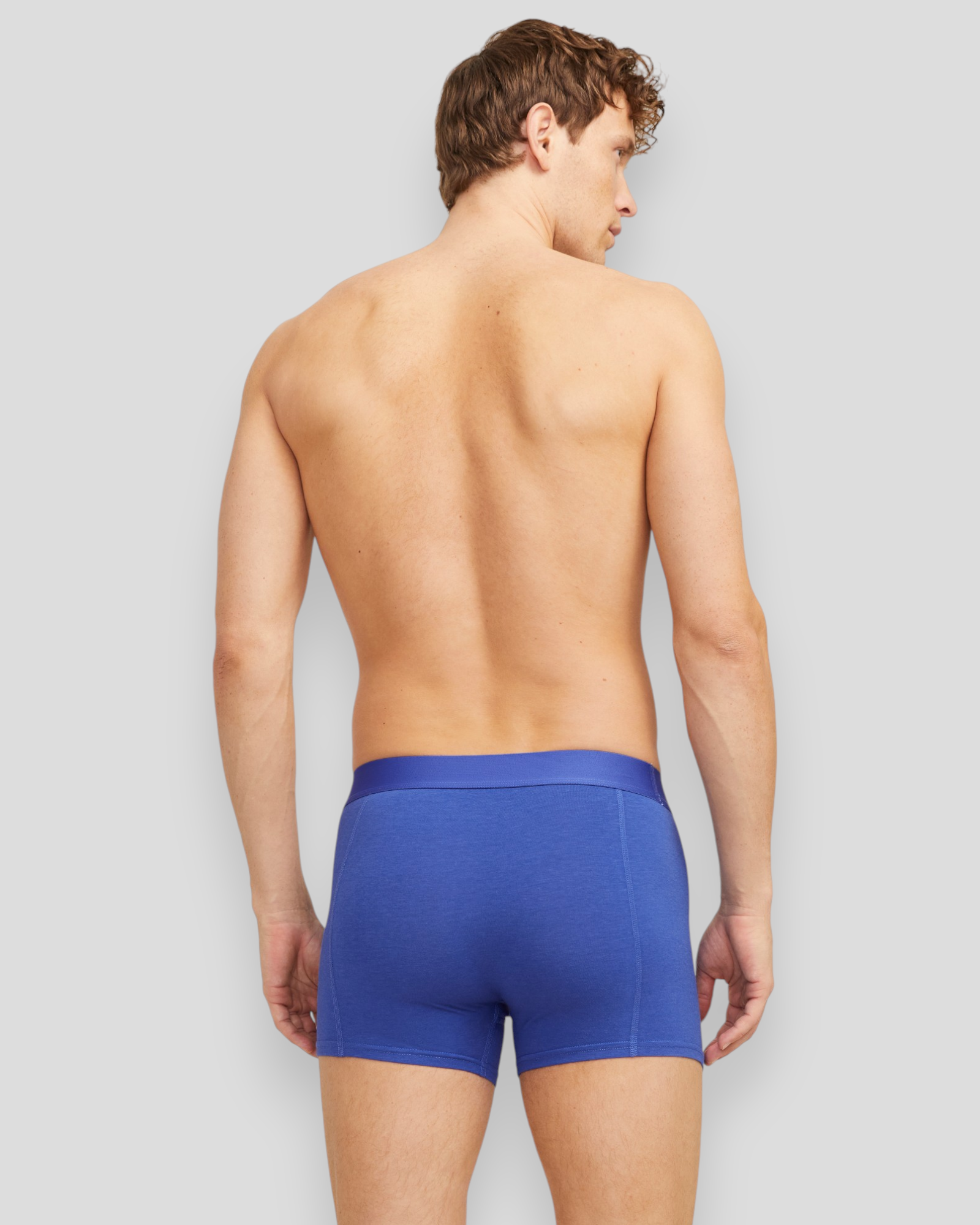 JACK & JONES 3-pak bambus boxershorts i Bering Sea – lette, åndbare og antibakterielle underbukser til daglig komfort.