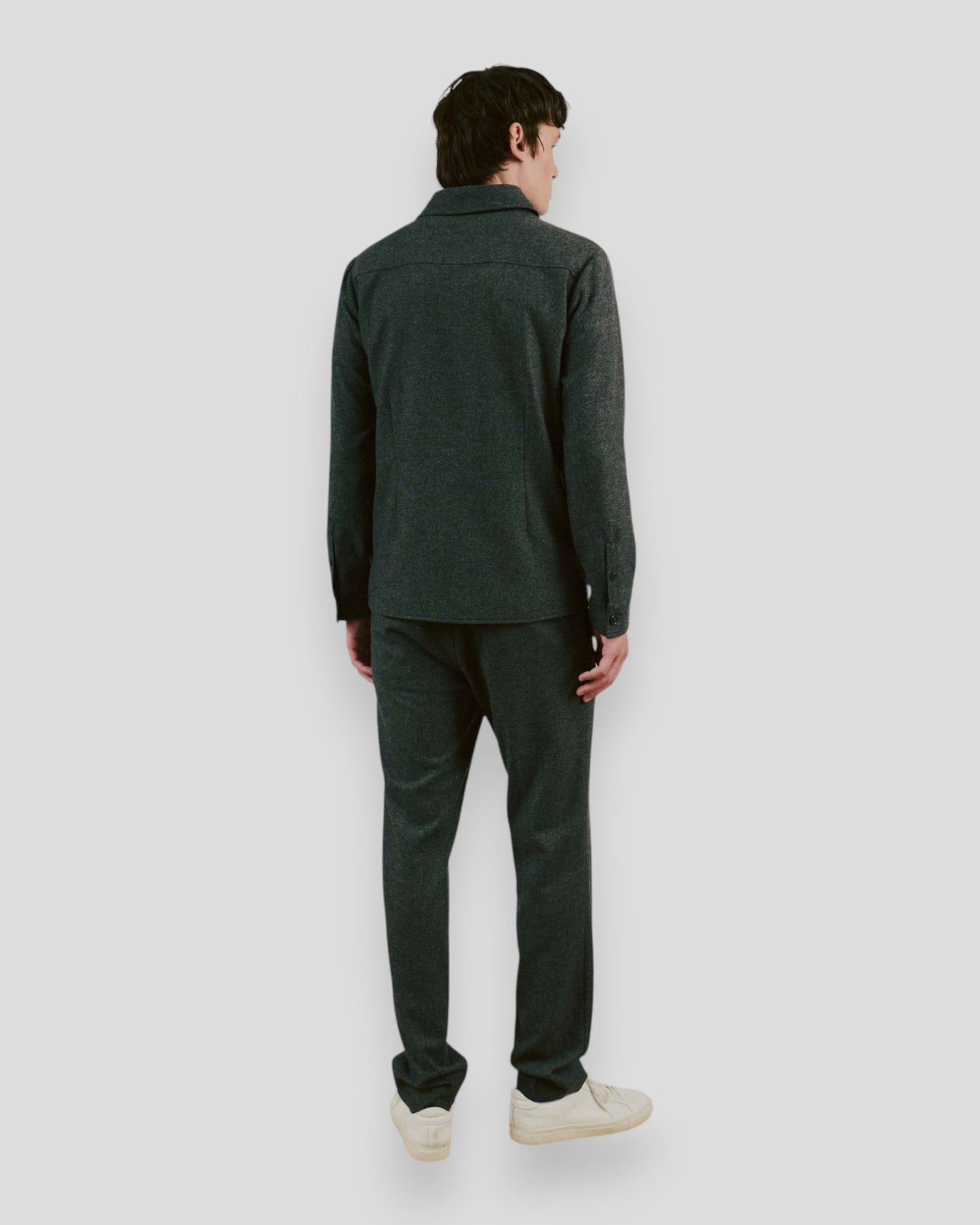 Melliw Classic Fit Suit Pants - Grey