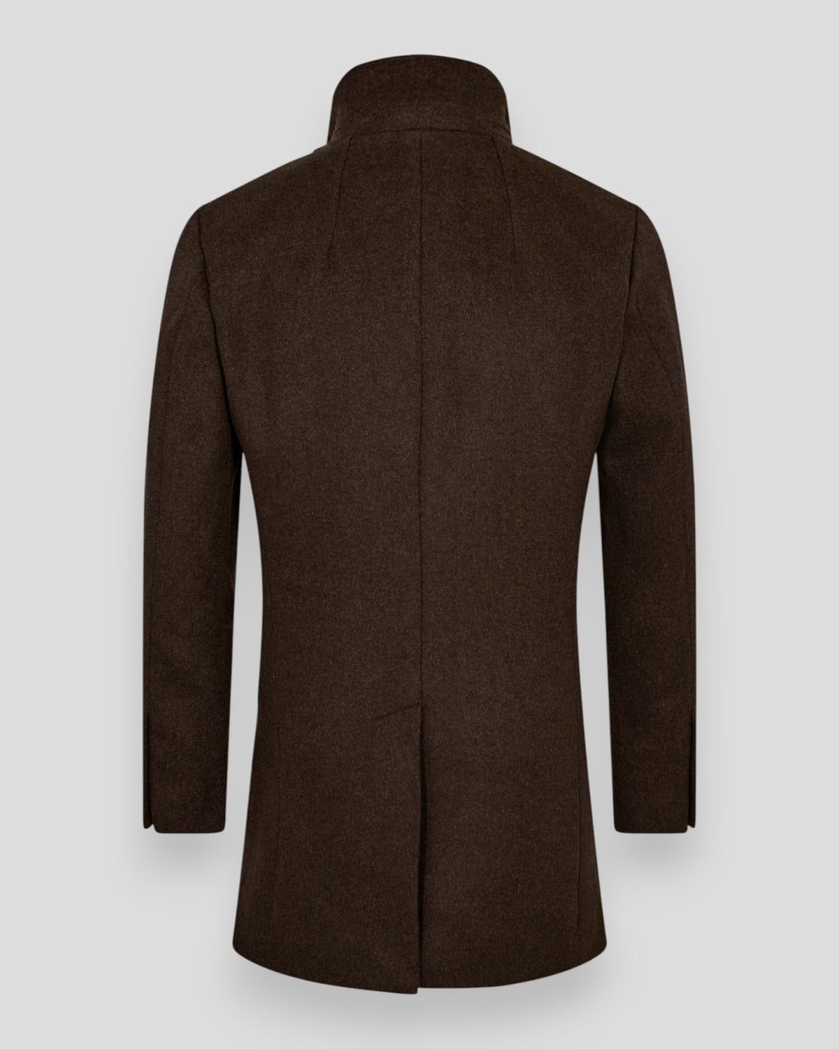 Ontario Slim Fit Coat - Brown