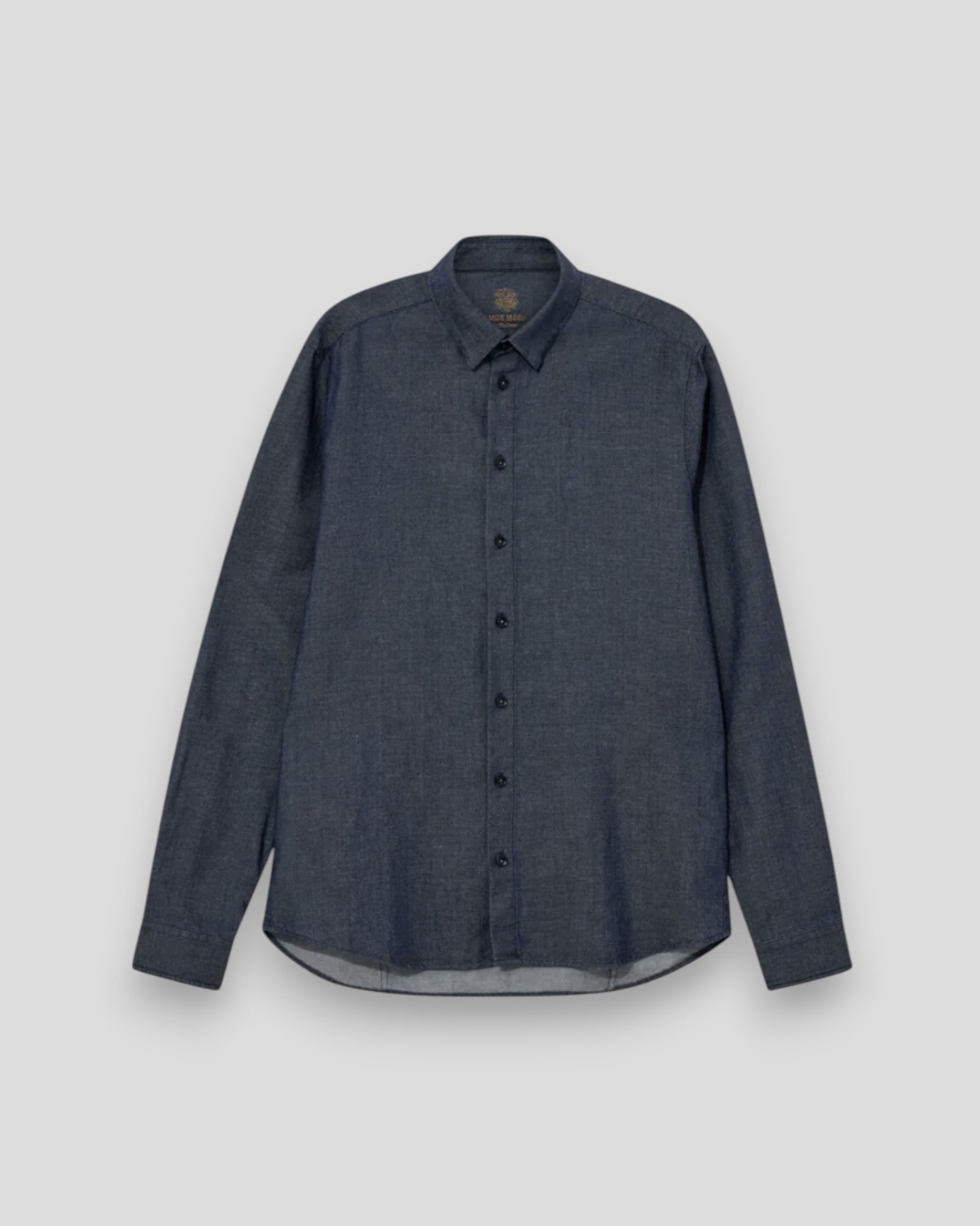 Marco Chambray Shirt - Navy