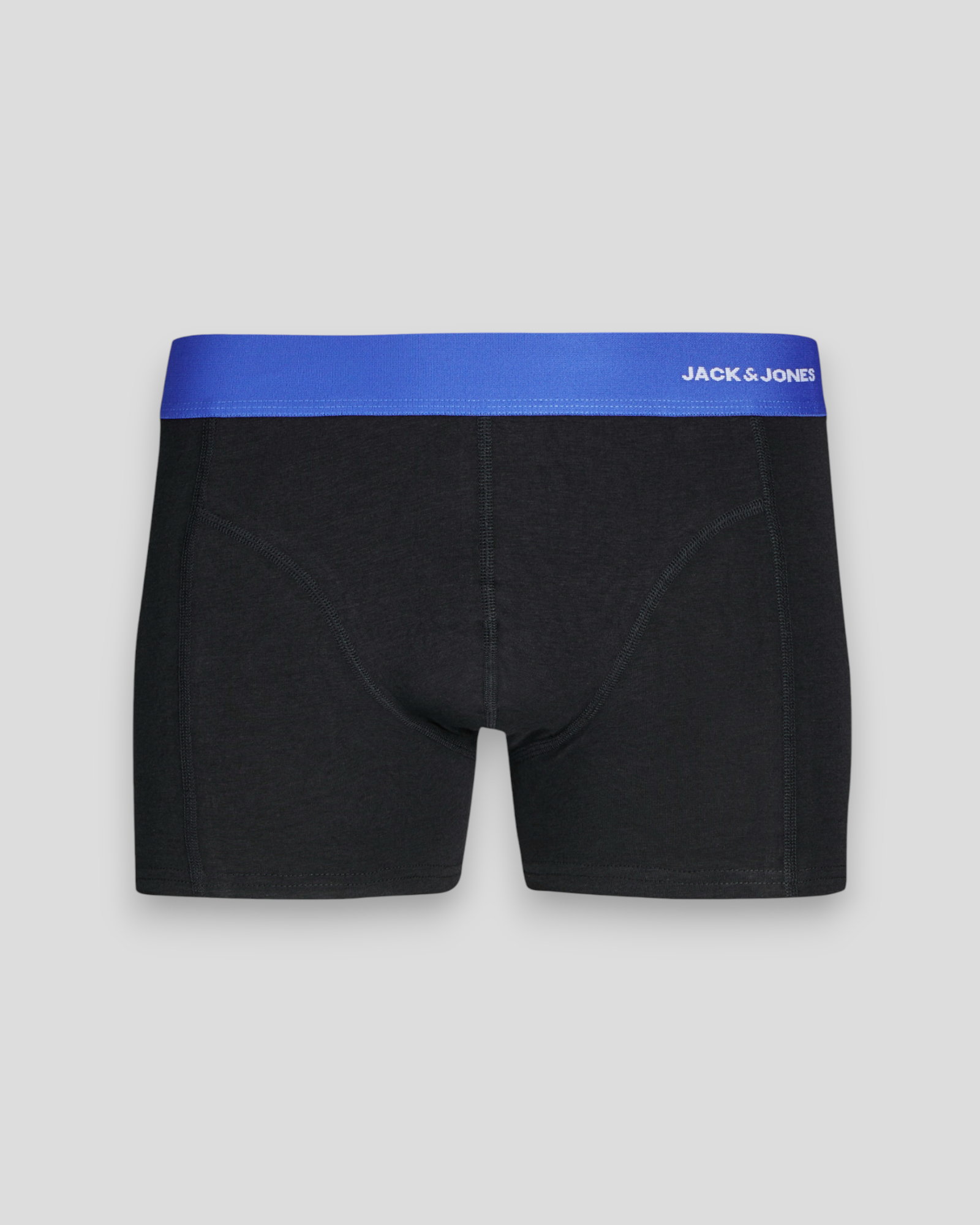 Nick Bamboo Trunks 3 Pack fra JACK & JONES – antibakterielle bambusunderbukser i blå, lavet til maksimal komfort og åndbarhed.