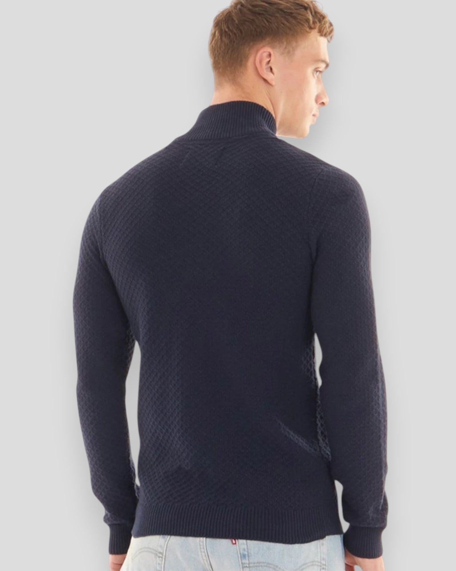 Harbour Zip - Navy