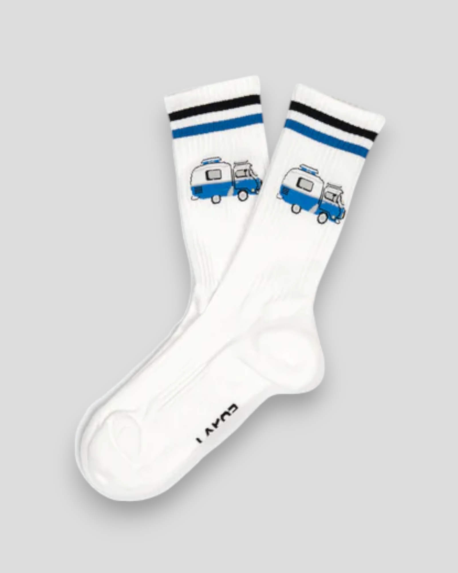 Ocean Camper Socks - White