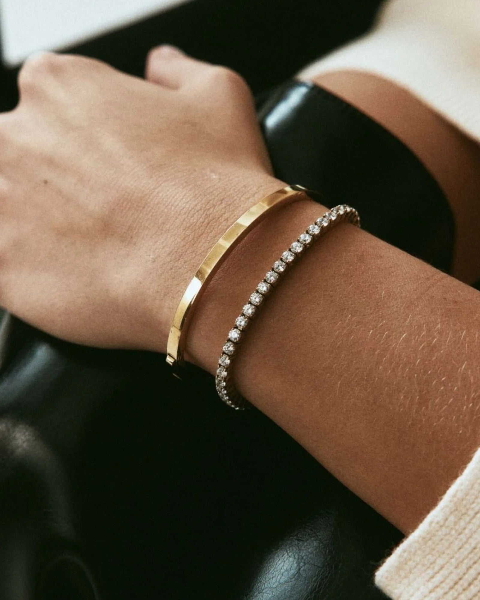 Tennis Bracelet Small - Gold