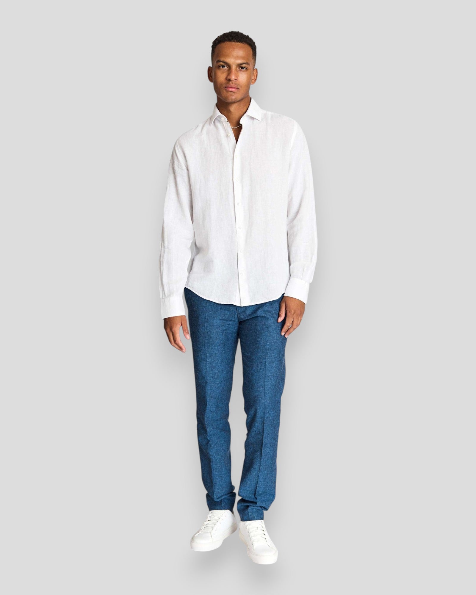 Tahaka Modern Fit Shirt - White