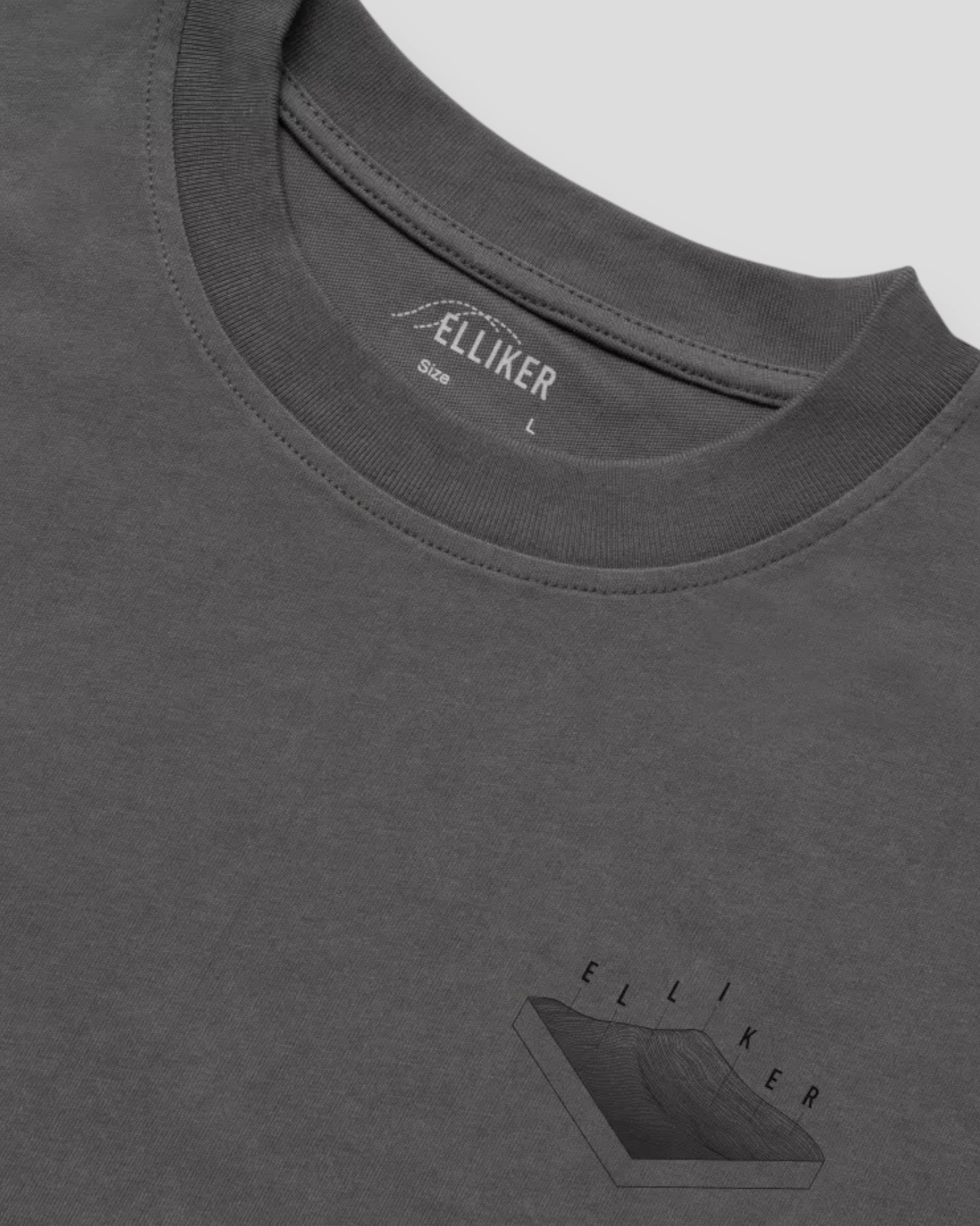 Rill Hill Print Short Sleeve T-Shirt - Grey