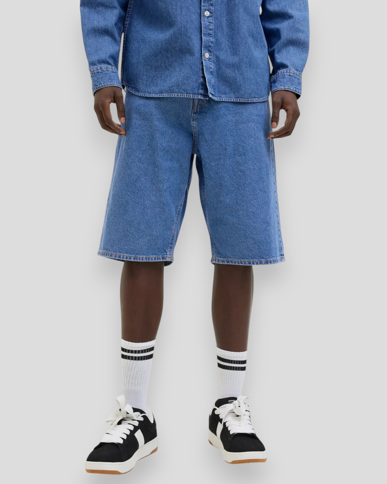 Ron Original Shorts SQ 730 - Blue Denim