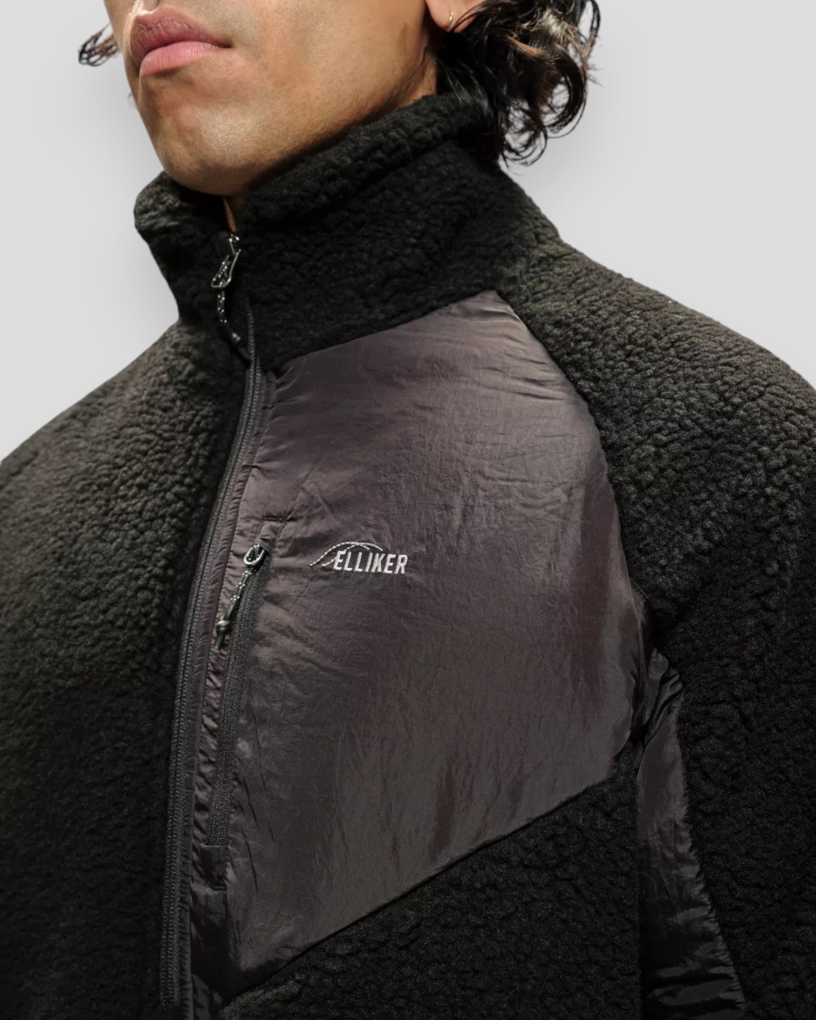 Sike Fleece Pullover - Black