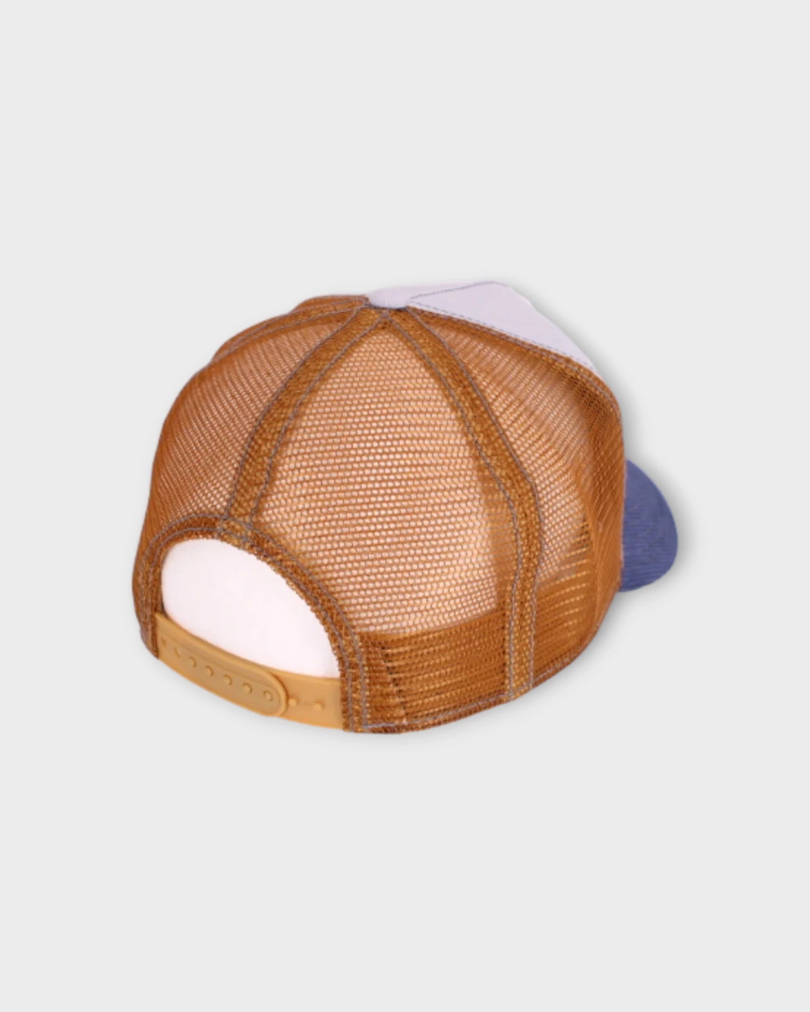 Trucker Cap Motorcycle Army/Khaki - Mortorcykel Stetson Kasket til Mænd. Her set bagfra.