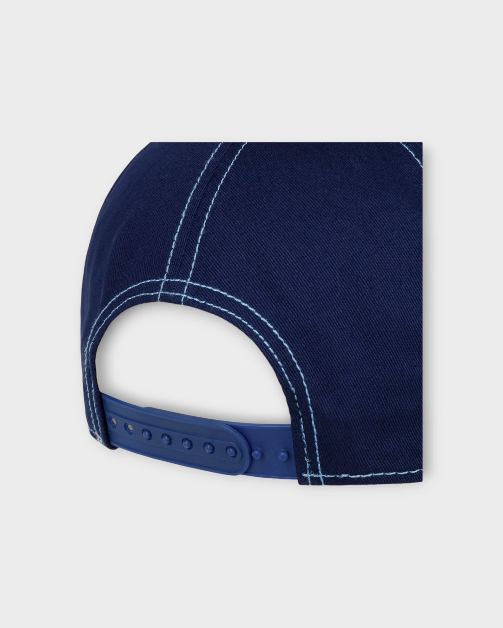 Trucker Cap Neon Wordmark Navy - Blå Stetson Trucker Cap til Mænd. Her set bagfra.