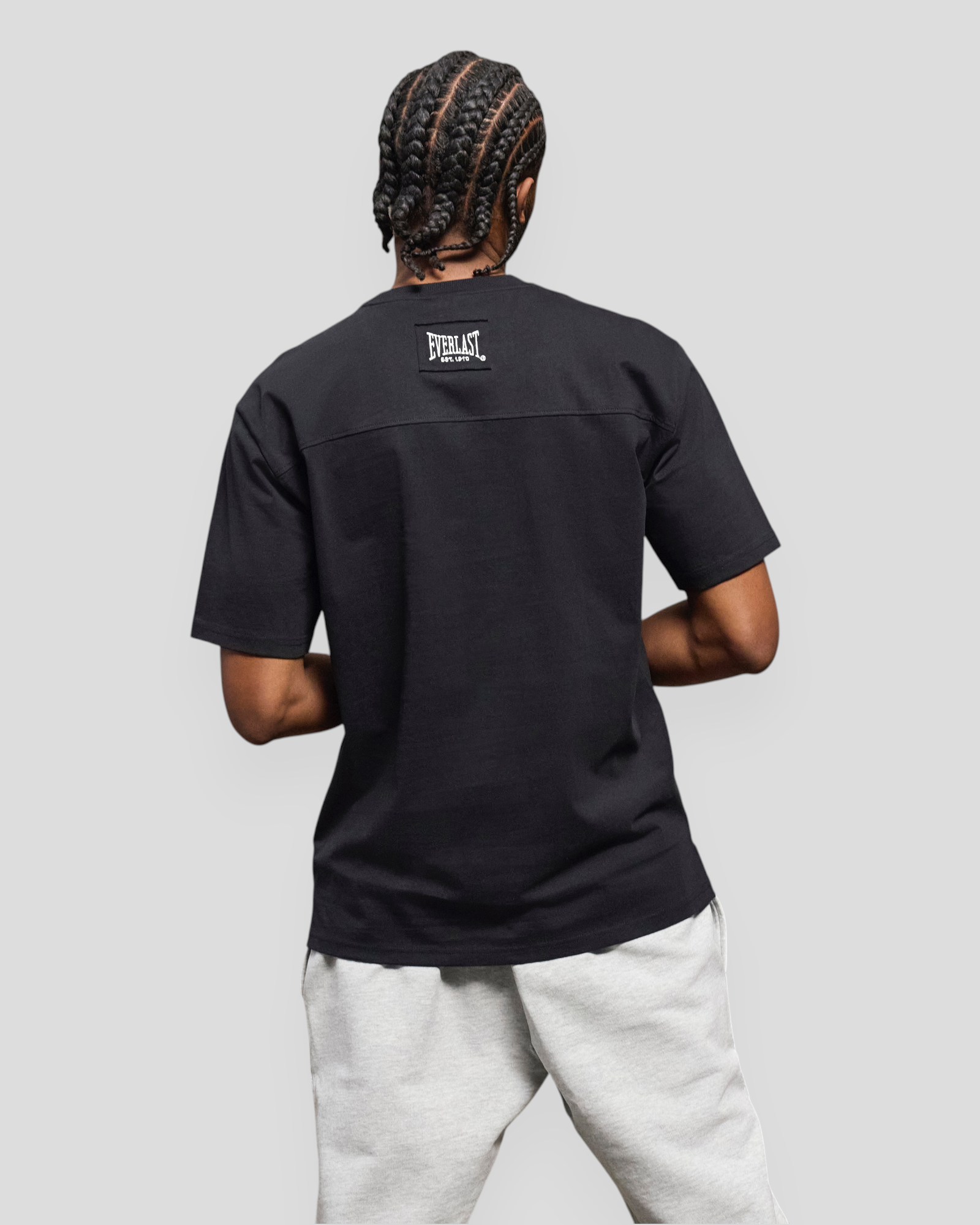 Heavy Box Fit SS Tee - Black Beauty