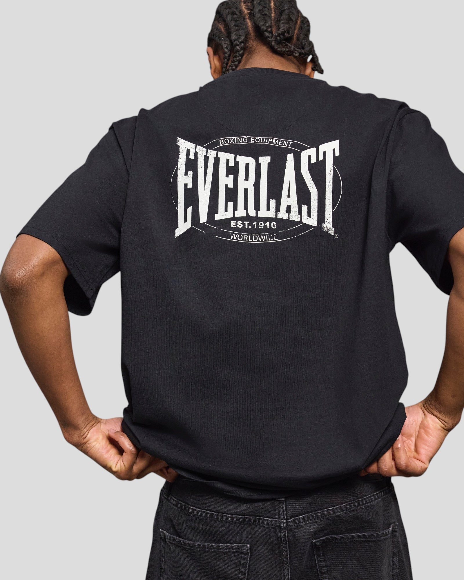 Back Logo SS Tee - Black Beauty