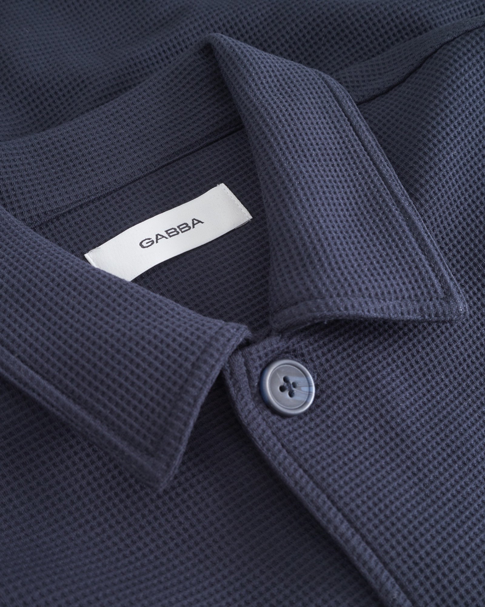 Como Waff Overshirt - Navy