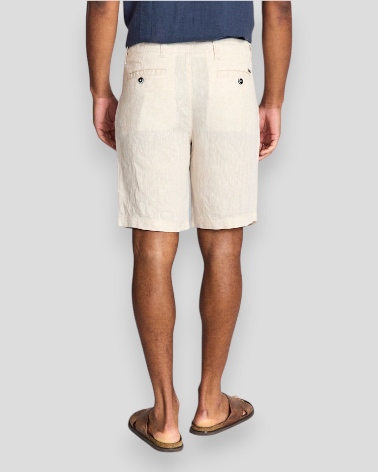Paolos Regular Fit Shorts - Sand