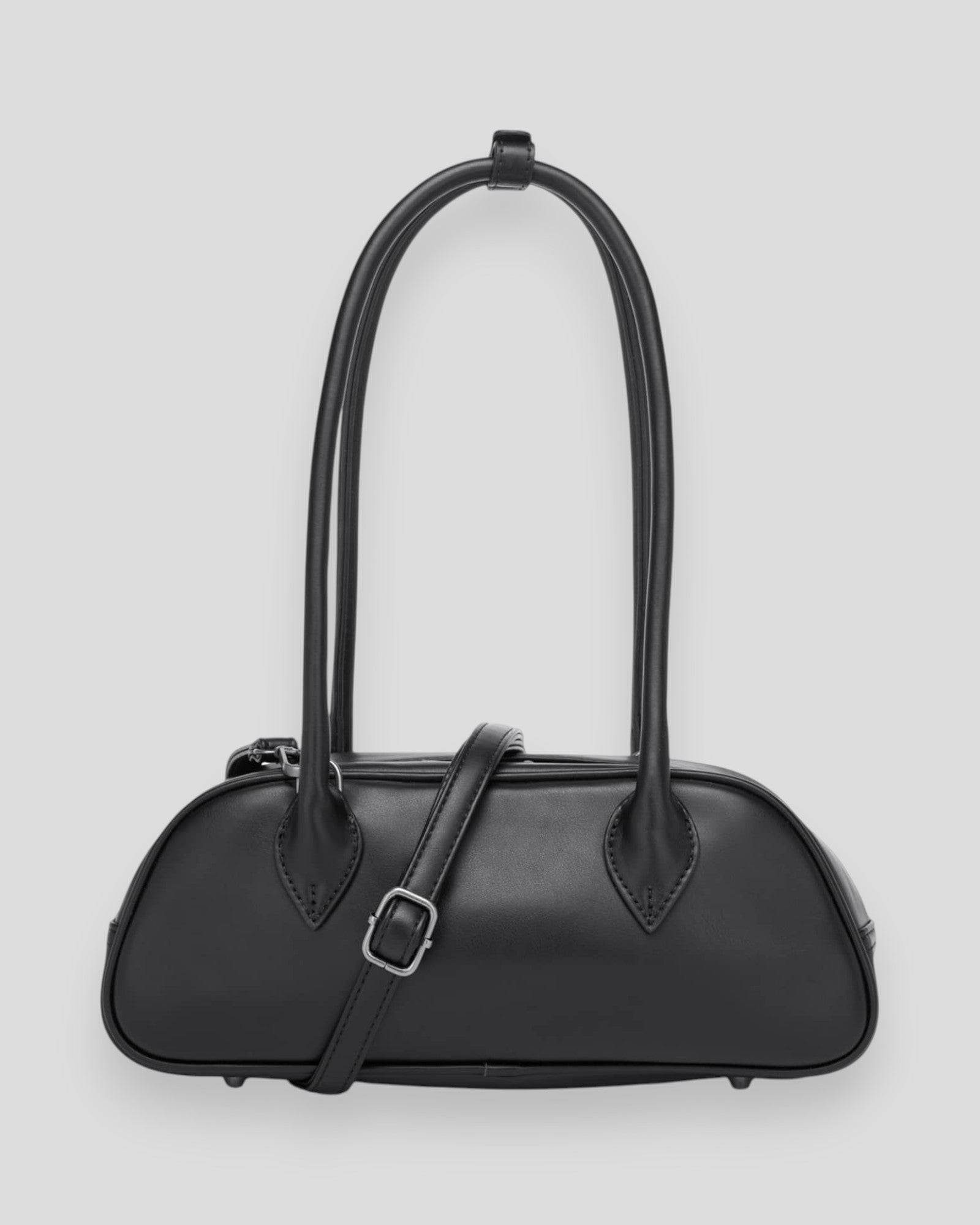 Black Iris Bag by Noella, stylish women's bag featuring a sleek design with top handles and spacious interior.