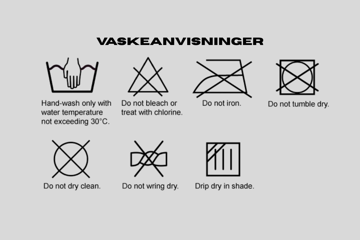 Vaskeanvisning