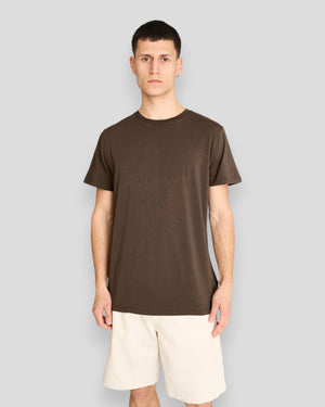 Resteröds Bamboo Tee - Brown