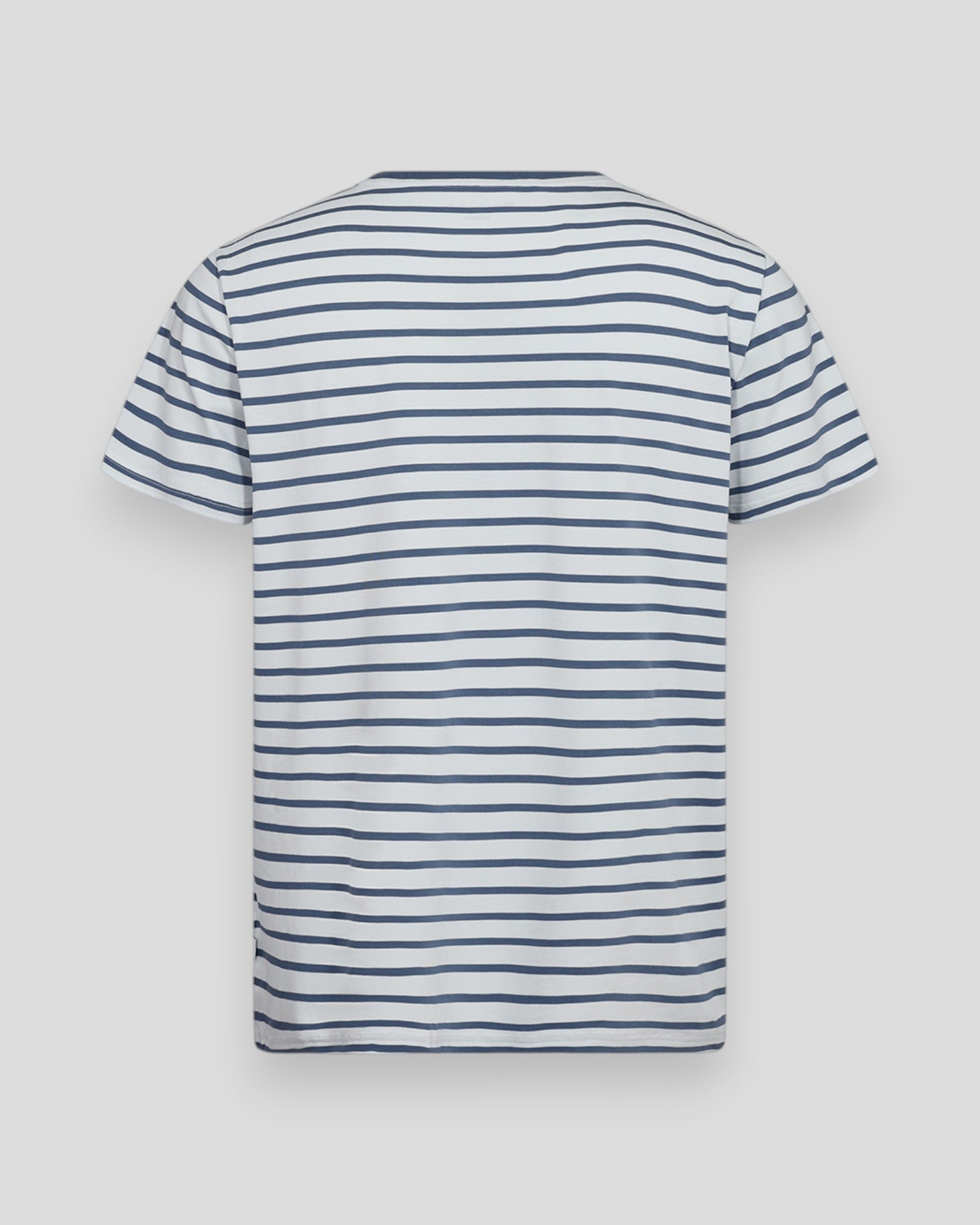 Resteröds Bamboo Tee - Blue Stripes