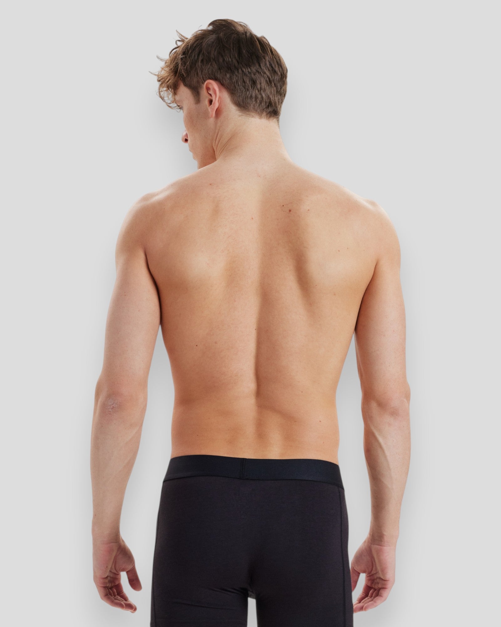 Sort Resteröds Gunnar Boxer Bamboo underbukser i 3-pack, komfortable og åndbare mænds boxershorts.