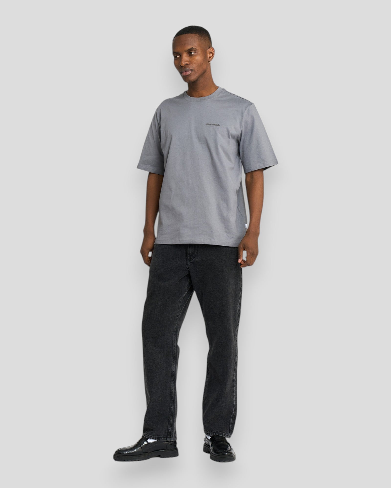Owen Loose Fit Jeans - Charcoal