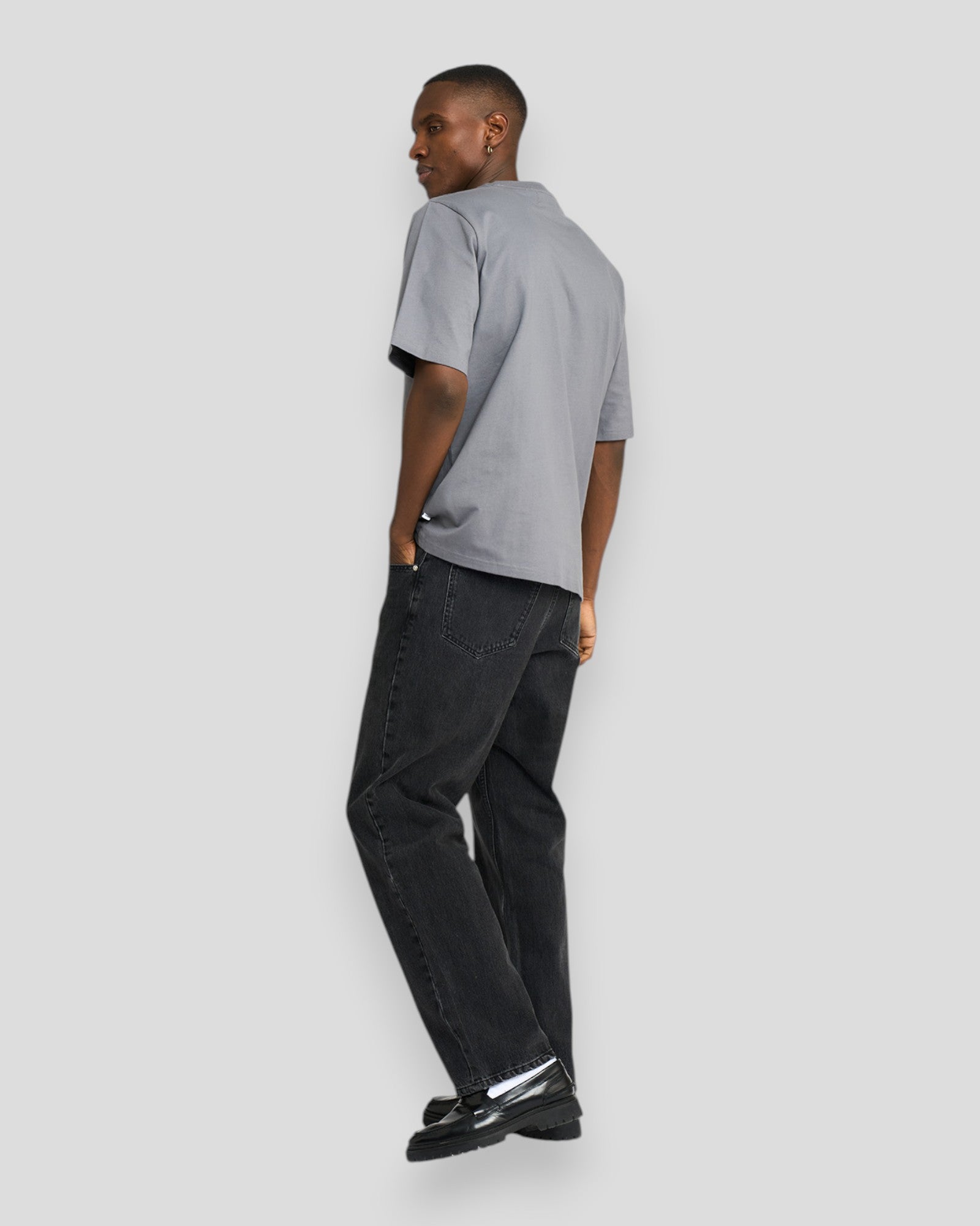 Owen Loose Fit Jeans - Charcoal