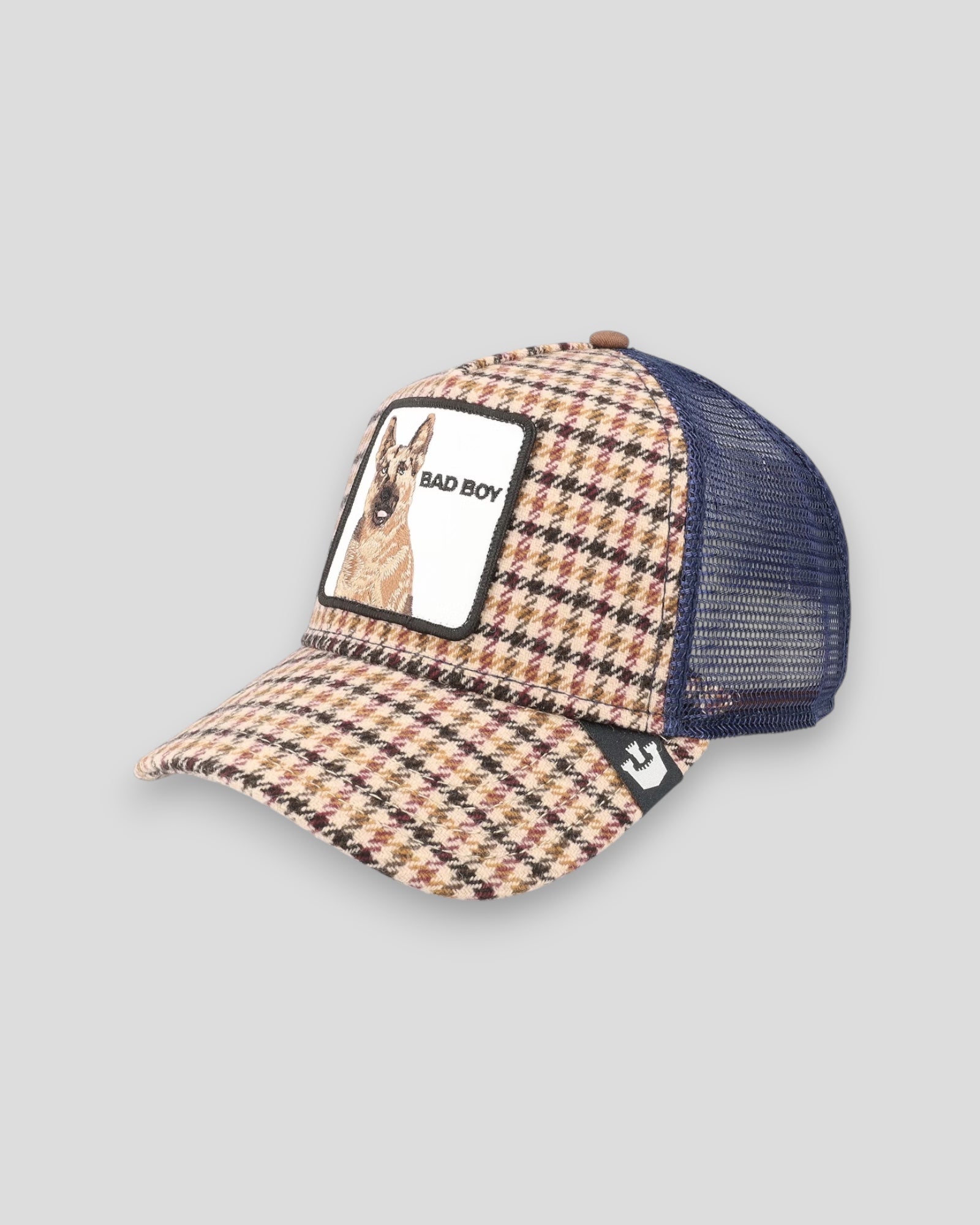 Big Bad Woof - Cream/Plaid