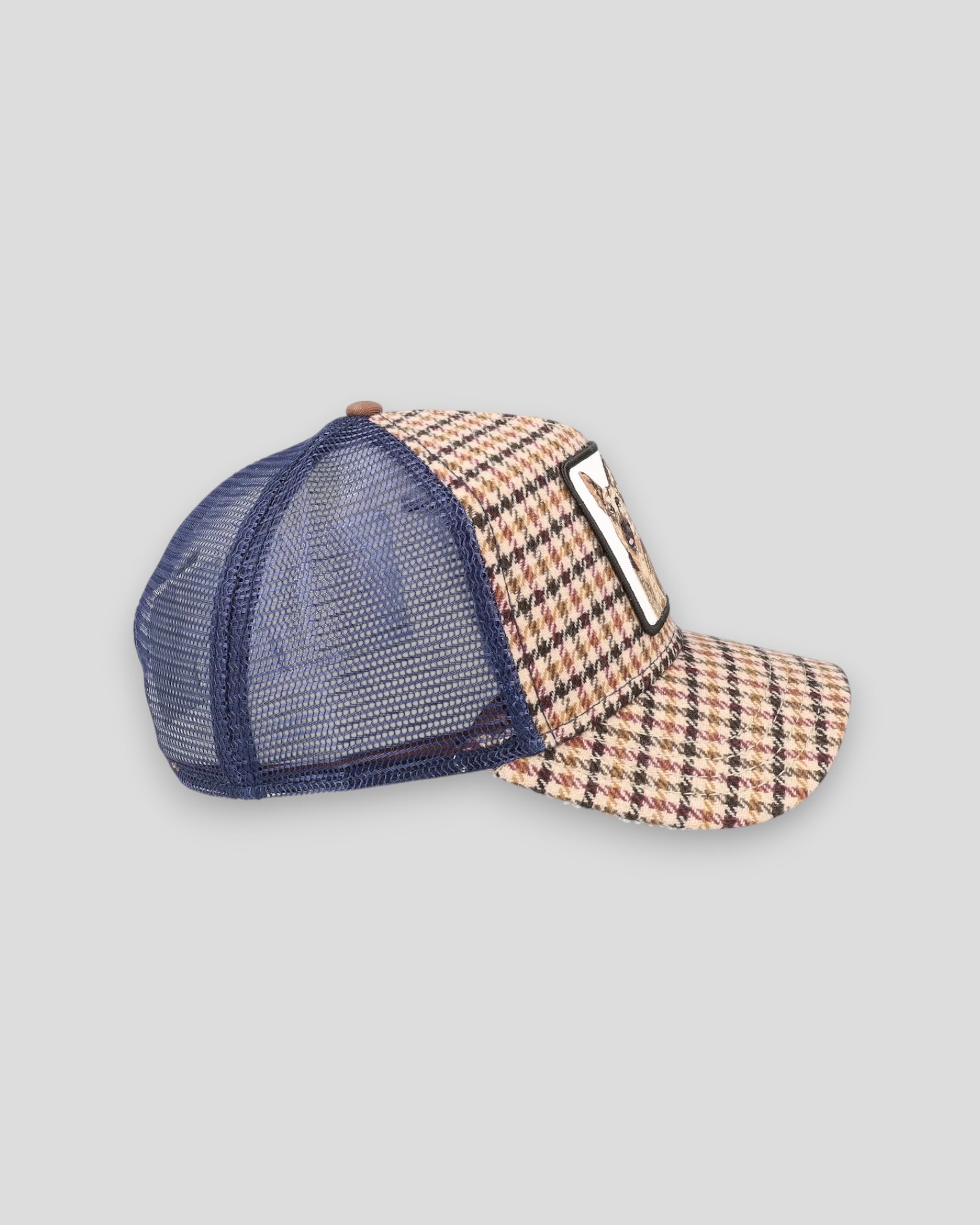 Big Bad Woof - Cream/Plaid