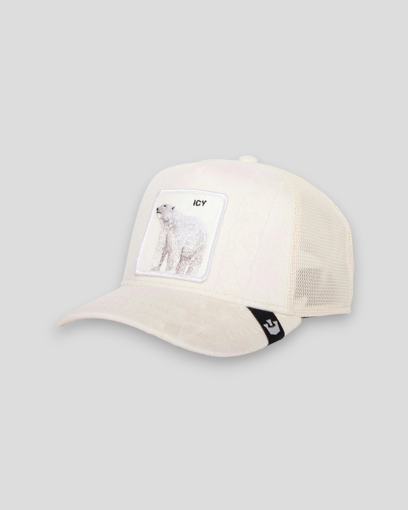 North And South Cap - White