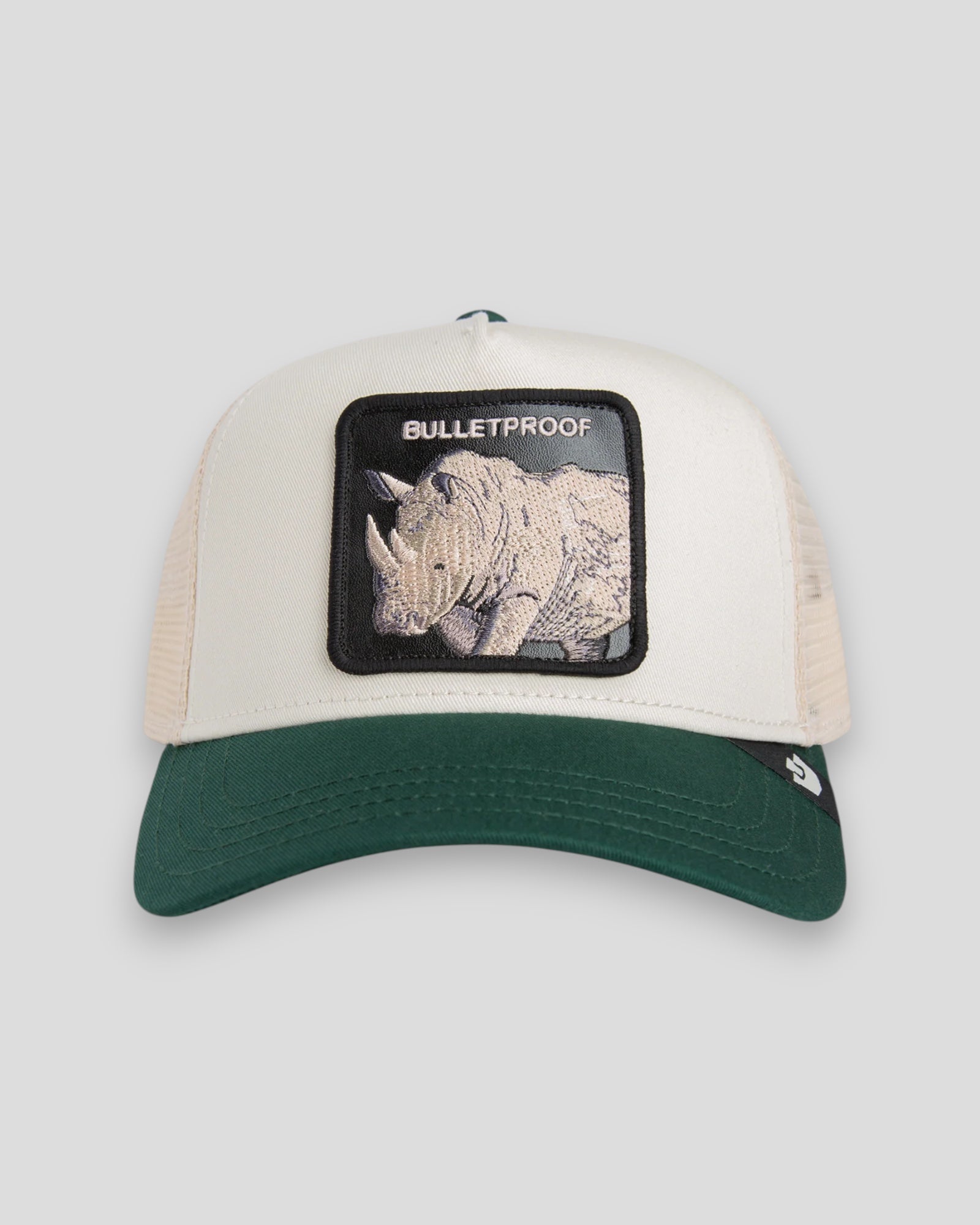 Bulletproof Trucker Cap - Chalk/Guard Green