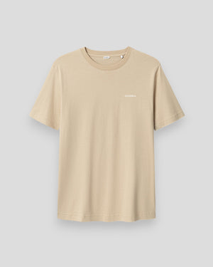 Dune Logo SS GOTS Safari T-shirt fra Gabba, hvid med logo på fronten, komfortabel bomulds T-shirt til mænd
