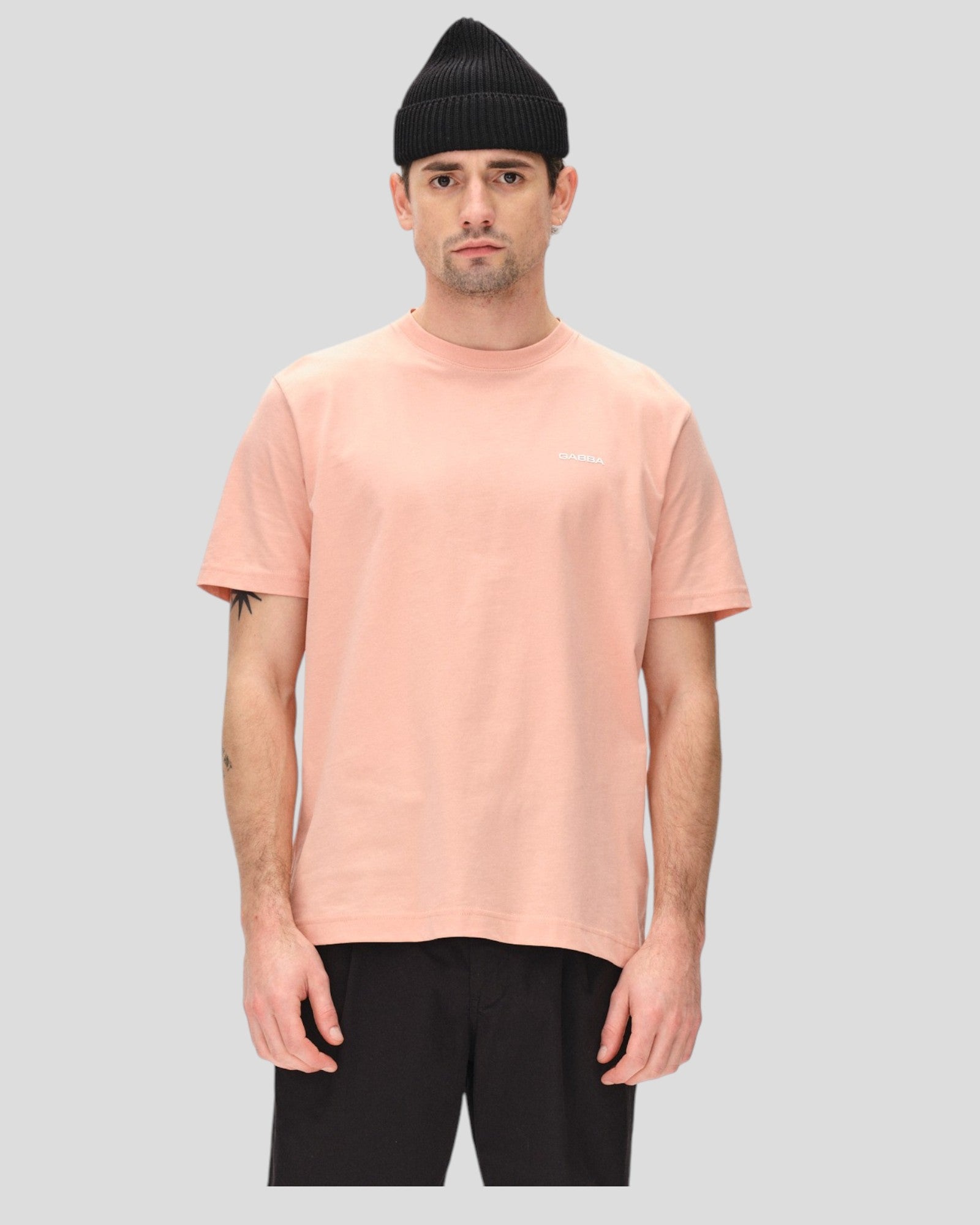 Dune Logo SS Gots - Rose Peach