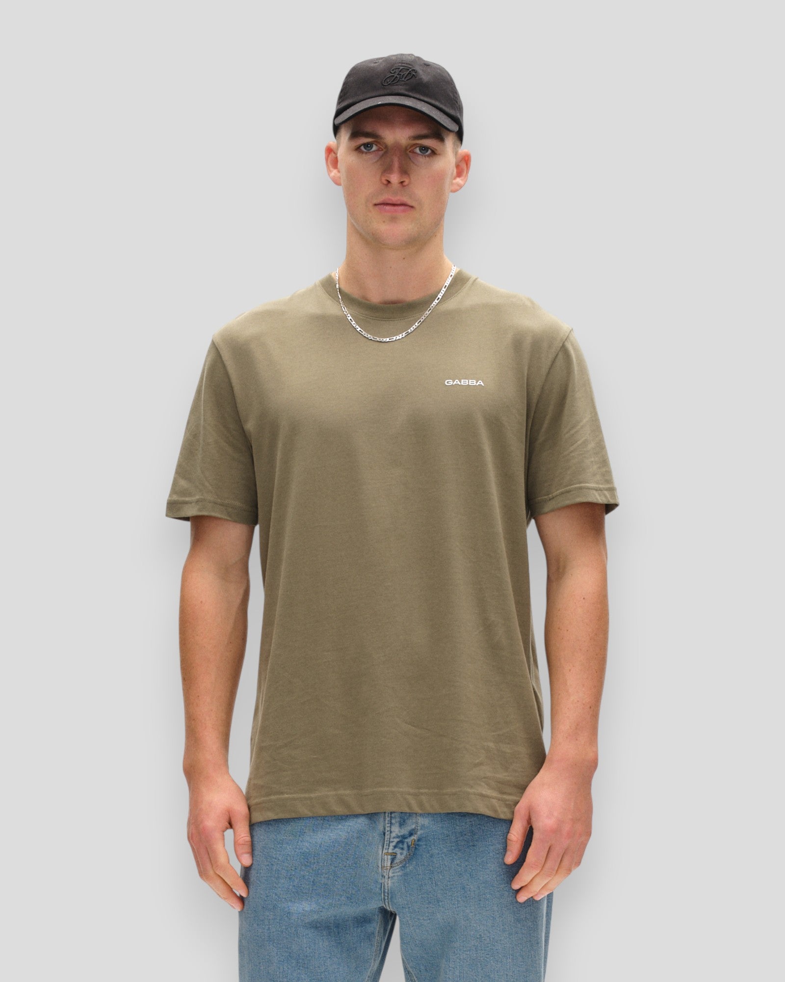 Dune Logo SS Gots - Deep Lichen Green