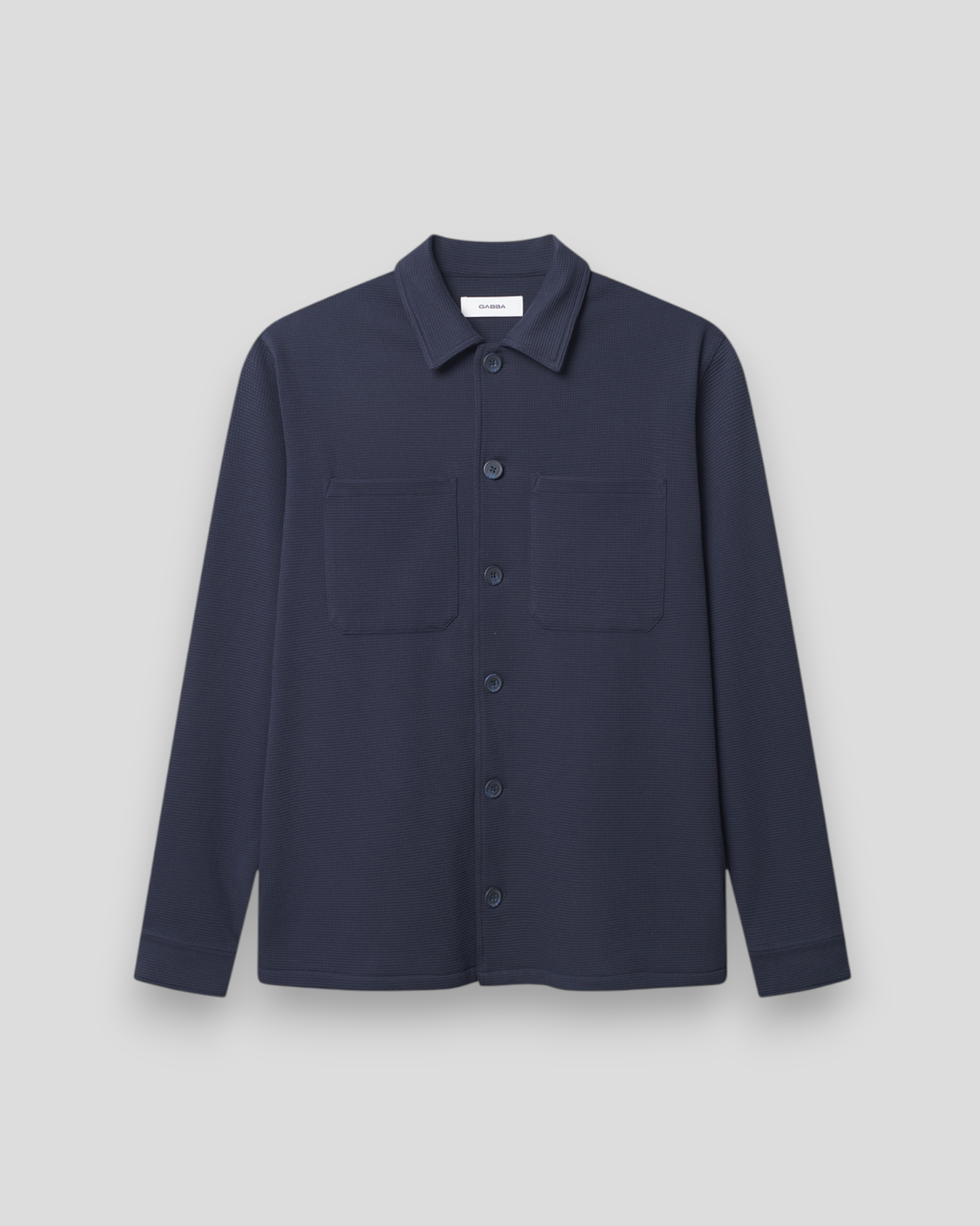 Como Waff Overshirt - Navy