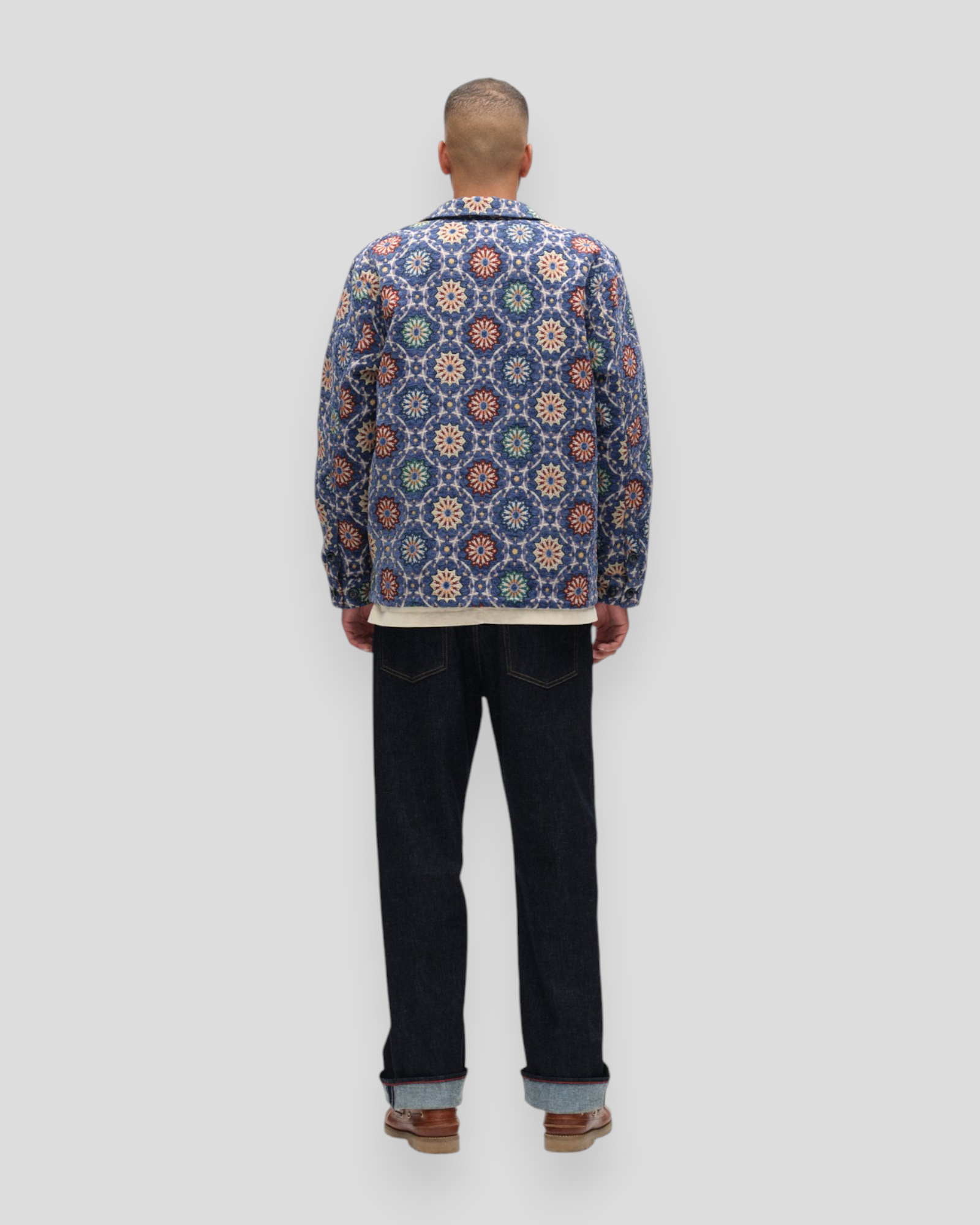 Simone Nava LS Overshirt - Multi Pattern
