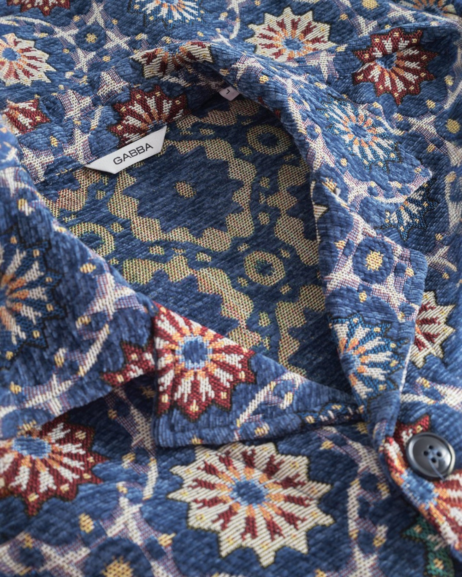 Simone Nava LS Overshirt - Multi Pattern