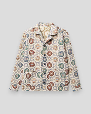 Simone Nava LS Overshirt - Birch