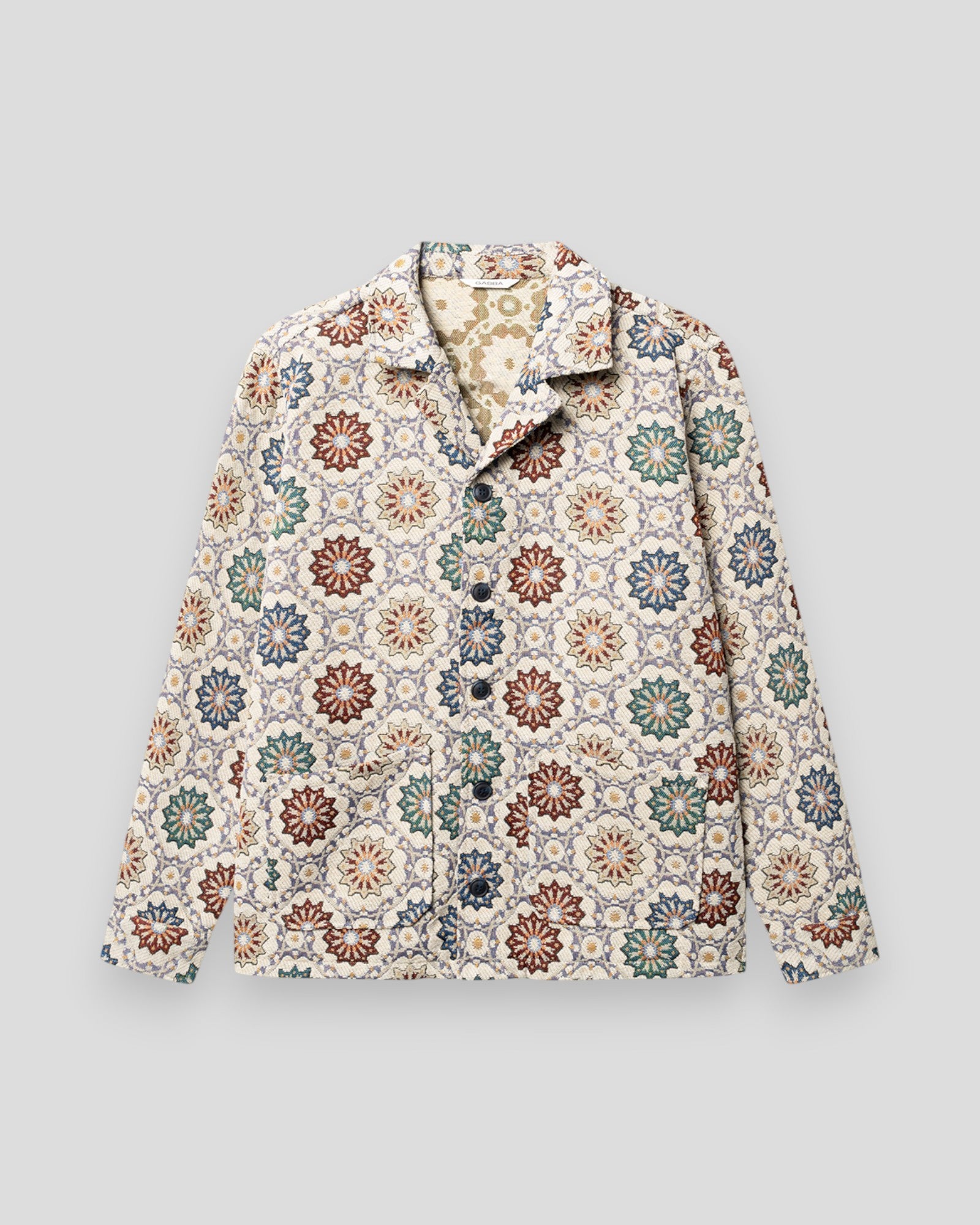 Simone Nava LS Overshirt - Birch