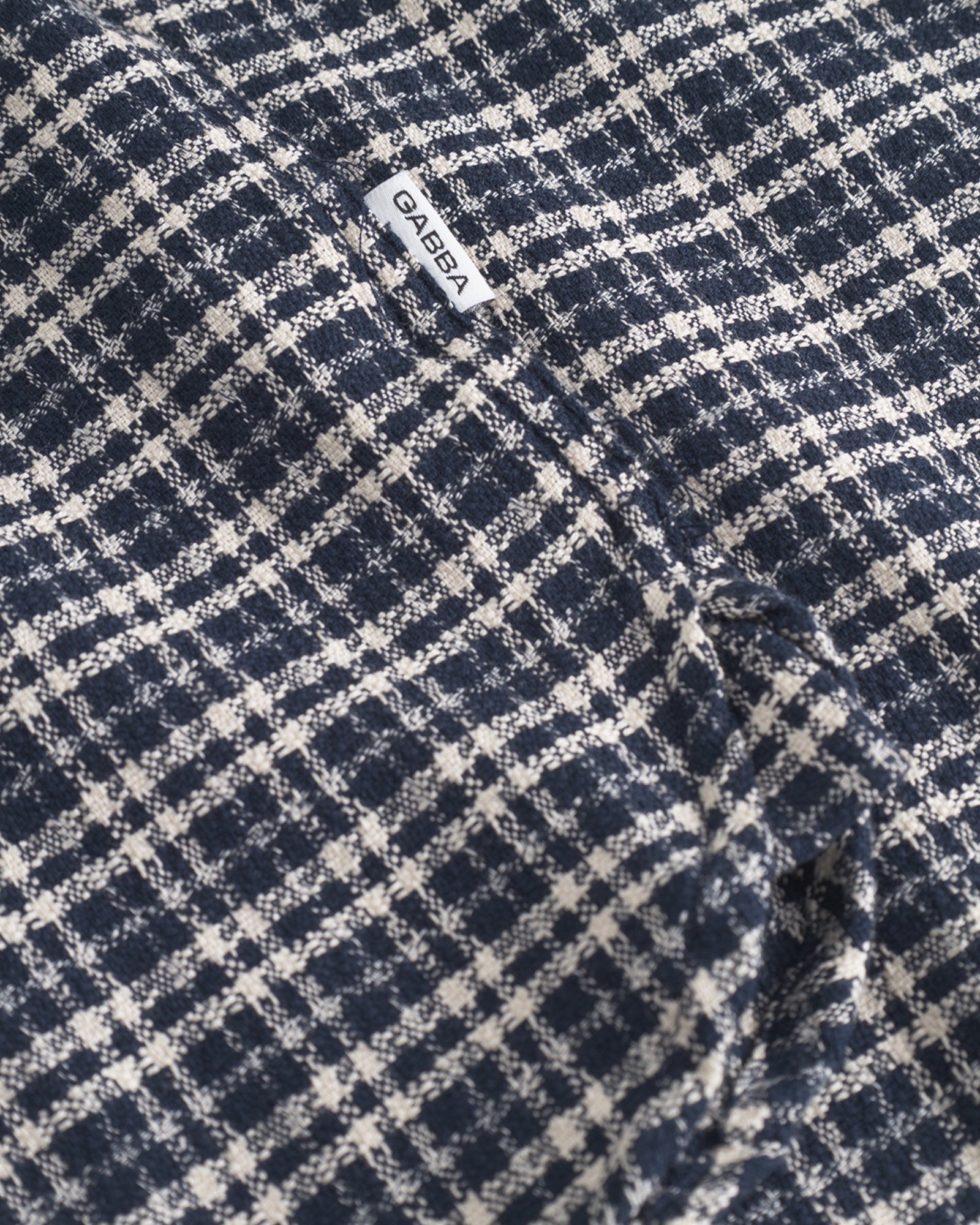 Sven Regular TX LS Shirt - Blue Check