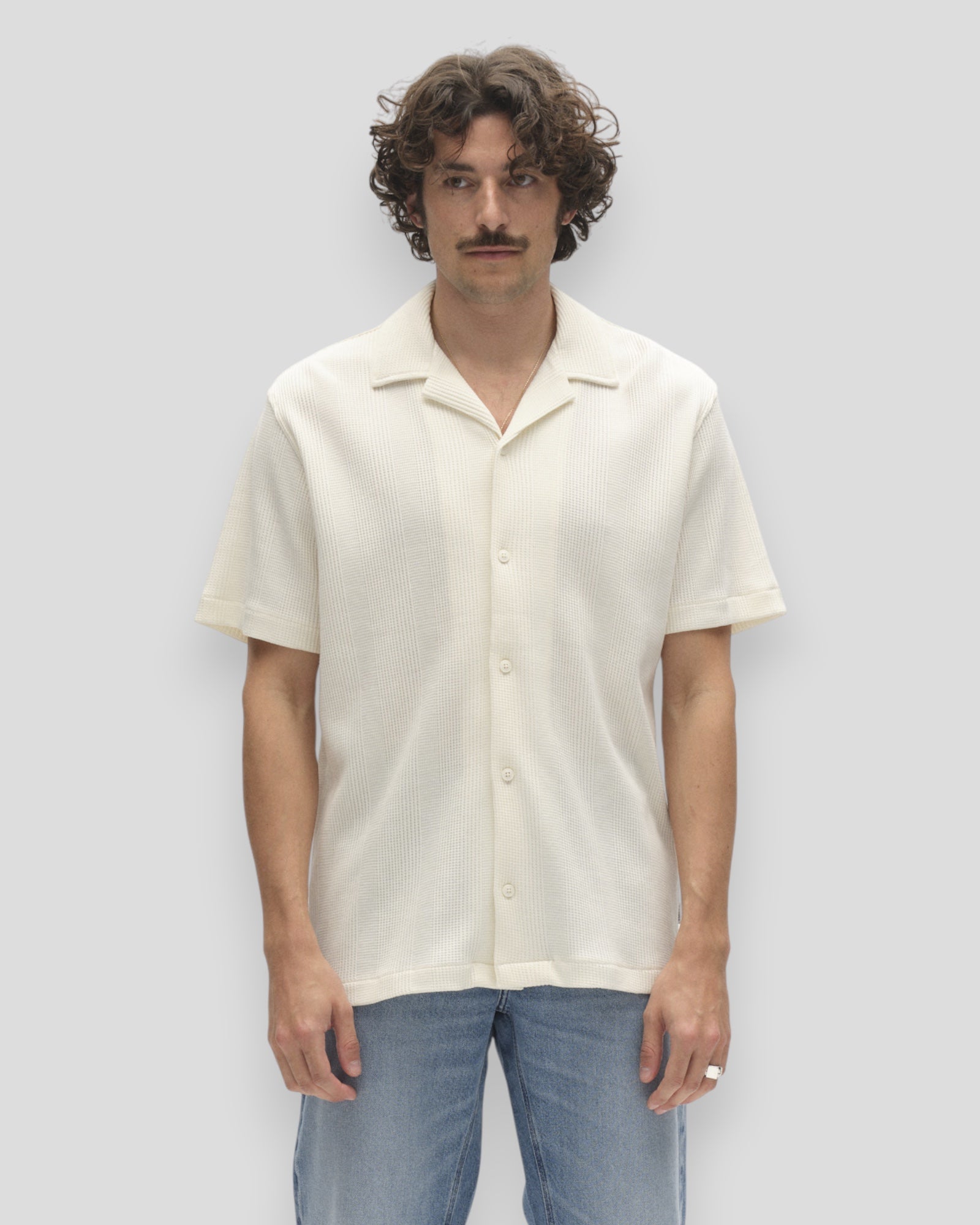 Valente Wup SS T-Shirt - Bone White