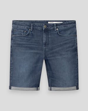 Markus Derby Shorts - Denim Wash