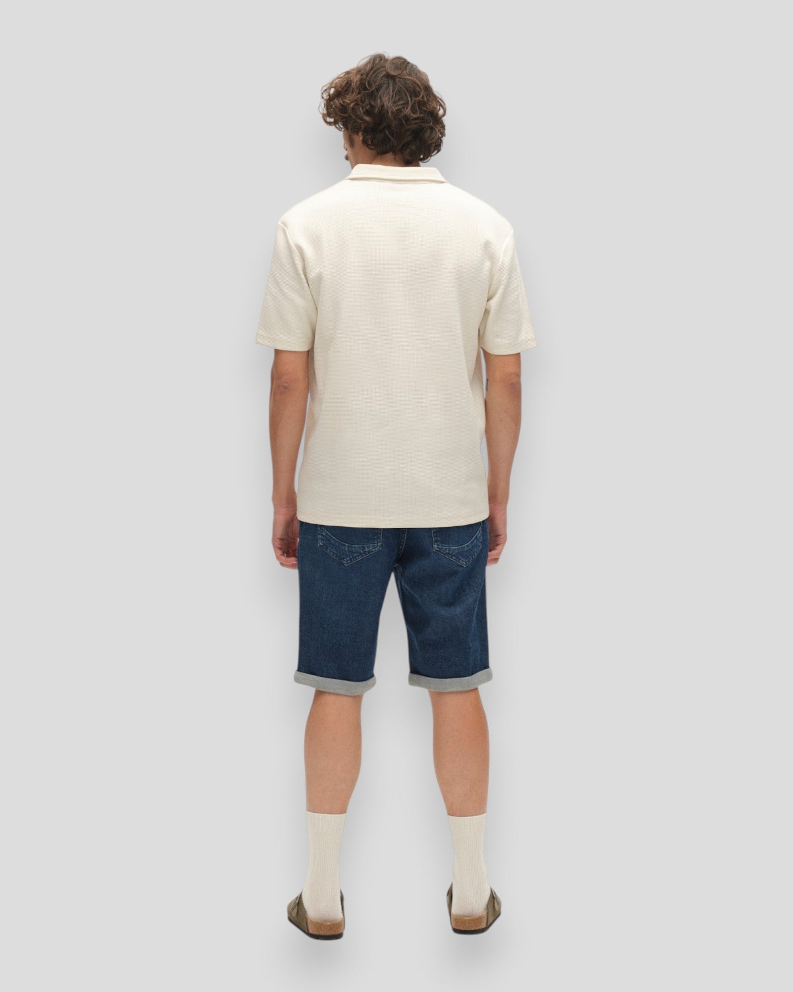 Markus Derby Shorts - Denim Wash