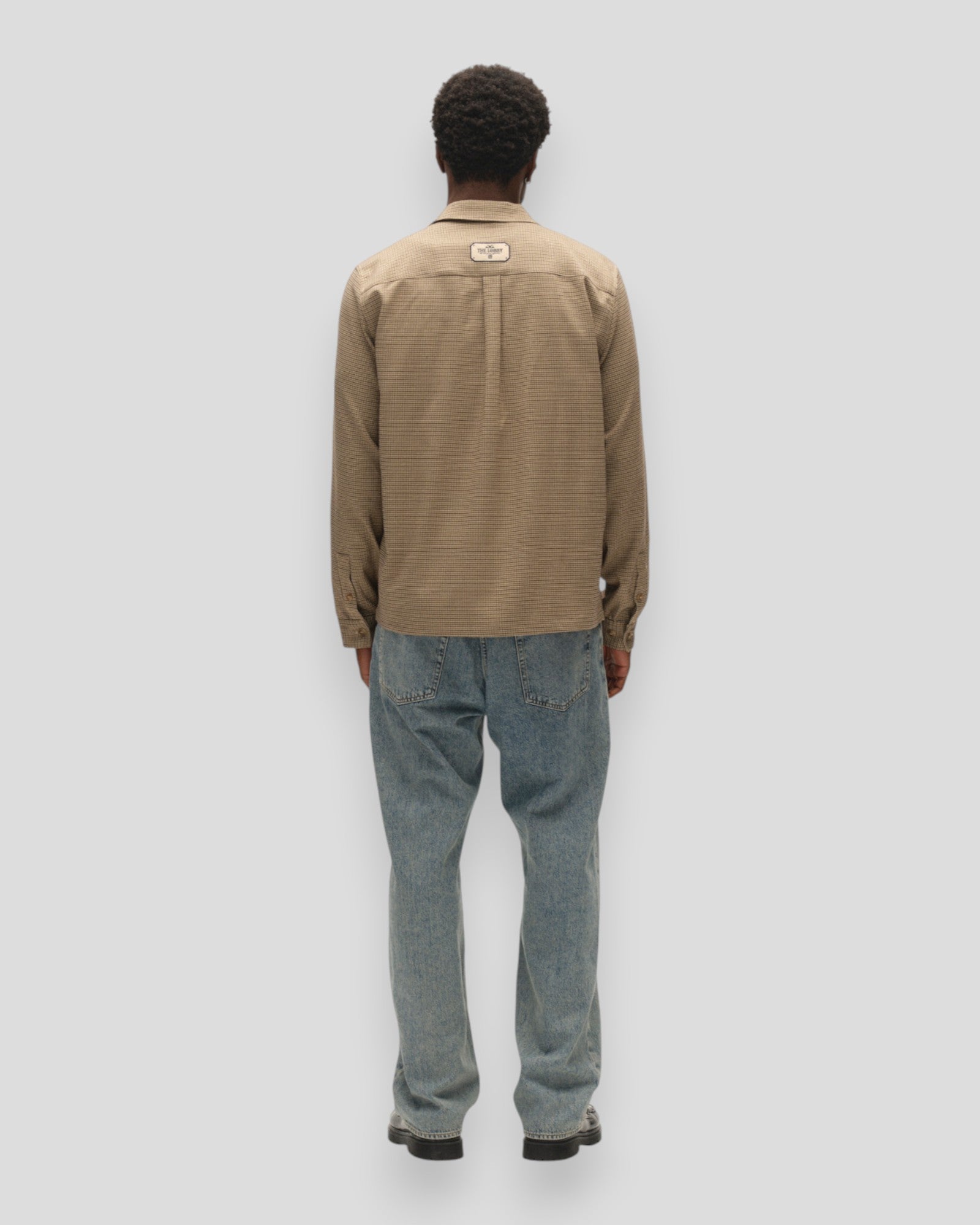 Felix Brit LS Shirt - Dark Sand