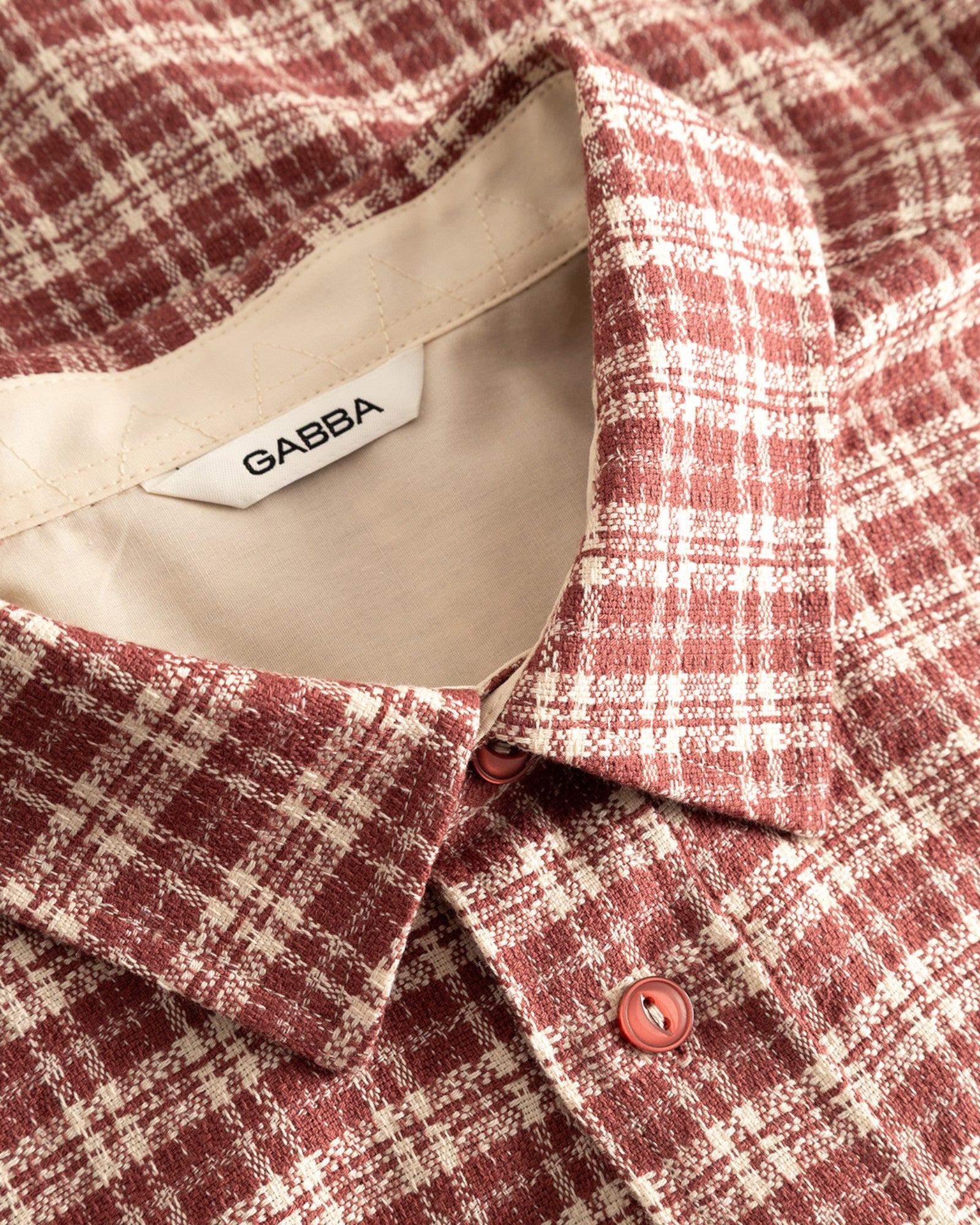 Sven Regular TX LS Shirt - Brick Red