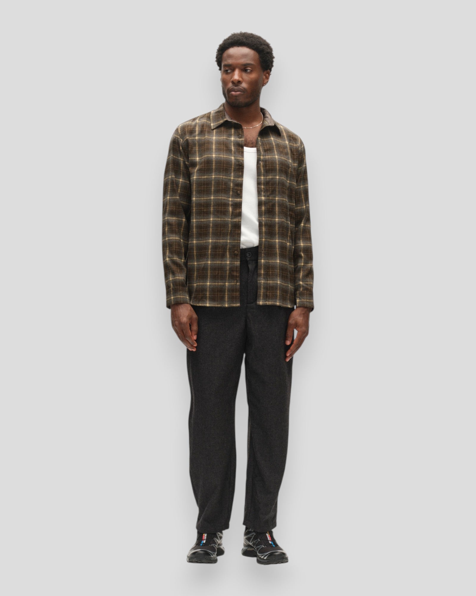 Sven Regular F1097 LS Shirt - Forest Night
