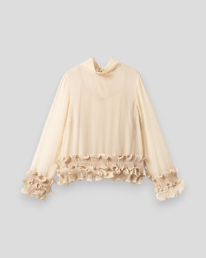 N-Latanietta Blouse - Ivory
