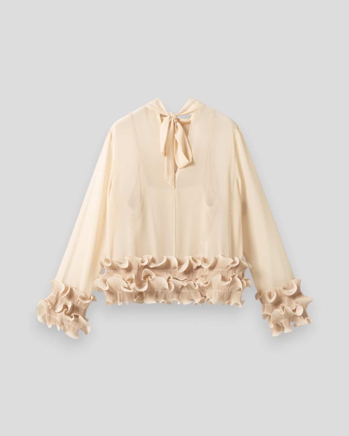 N-Latanietta Blouse - Ivory