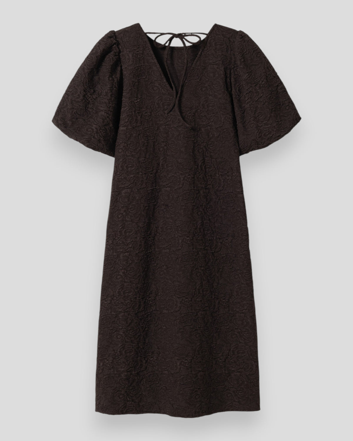 N-Pastis Long Dress - Chocolate