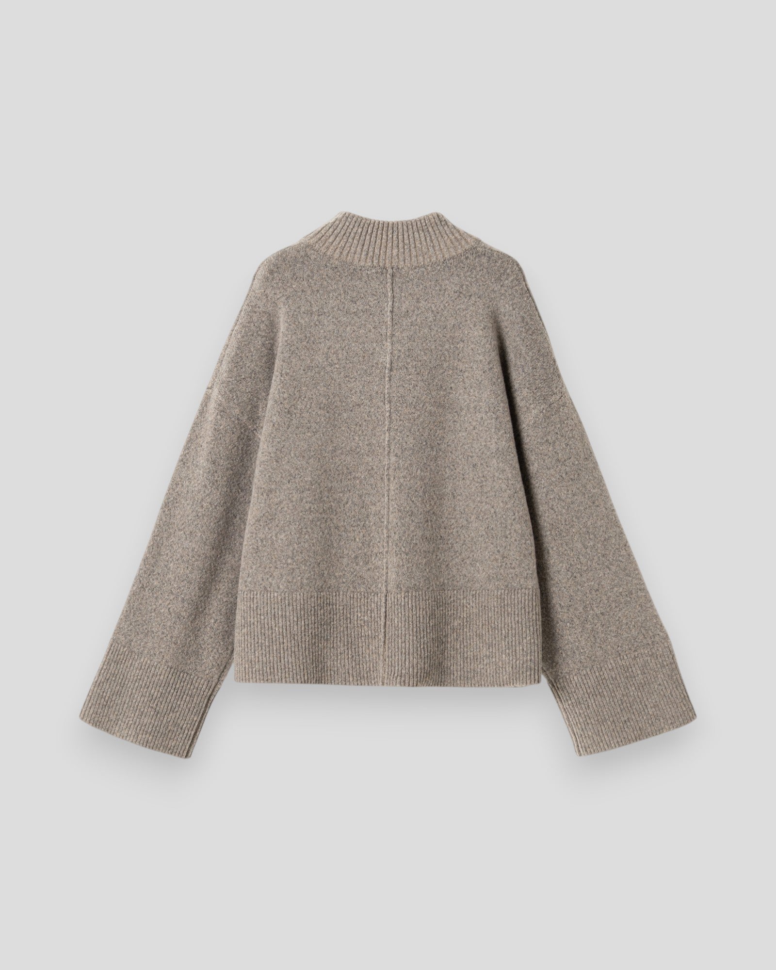 N-Maidie Knit - Dark Sand Melange
